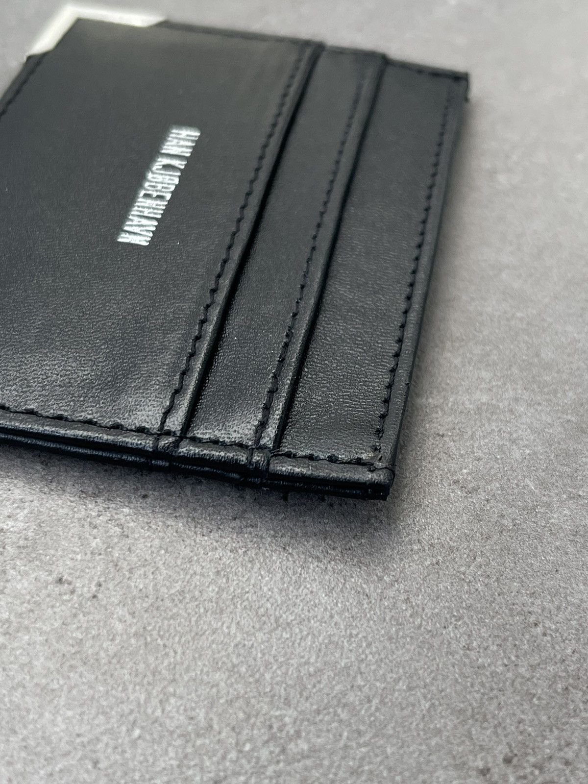 Han Kjobenhavn !DS! SS22 Han Kjobenhavn Small Logo Black Card Holder Size ONE SIZE - 9 Thumbnail