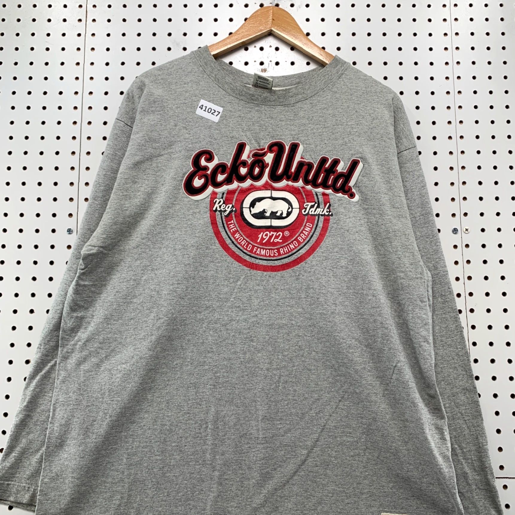 Ecko Unltd. VINTAGE Ecko Rhino Shirt Mens XL Gray Long Sleeve Hip Hop 2000s Vintage Y2K Shirt Mens XL Gray Long Sleeve Hip Hop Ecko Rhino Size US XL / EU 56 / 4 - 3 Thumbnail