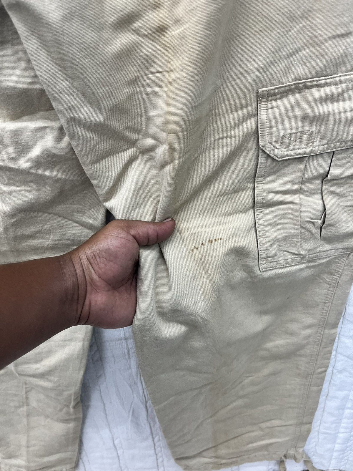 Marc Buchanan × Pelle Pelle PELLE PELLE TROUSER CARGO HI-FI DENIM Size US 32 / EU 48 - 10 Thumbnail