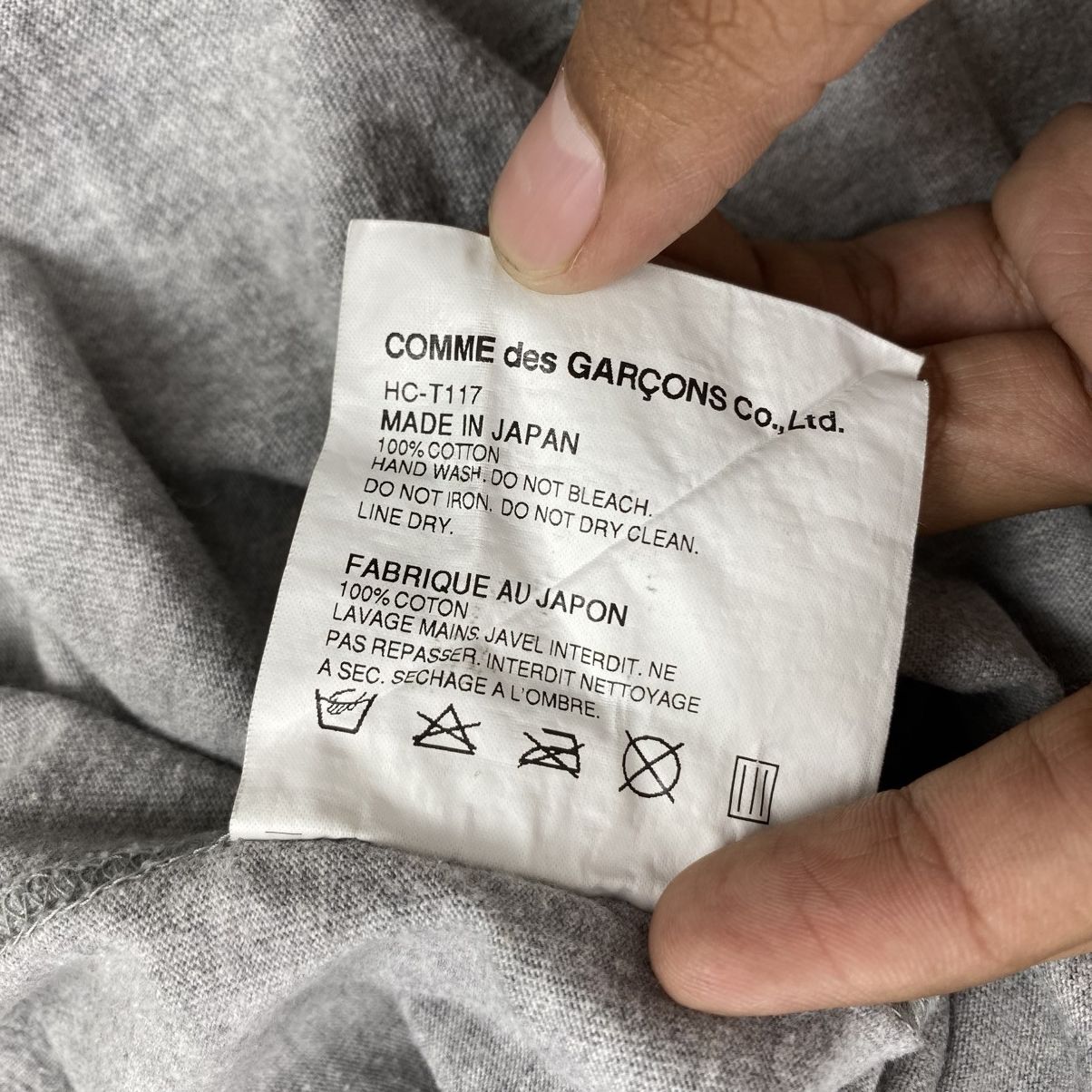 Comme des Garcons AD2008 Comme Des Garcons Homme Logo CDG Shirt Designer Size M / US 6-8 / IT 42-44 - 4 Thumbnail