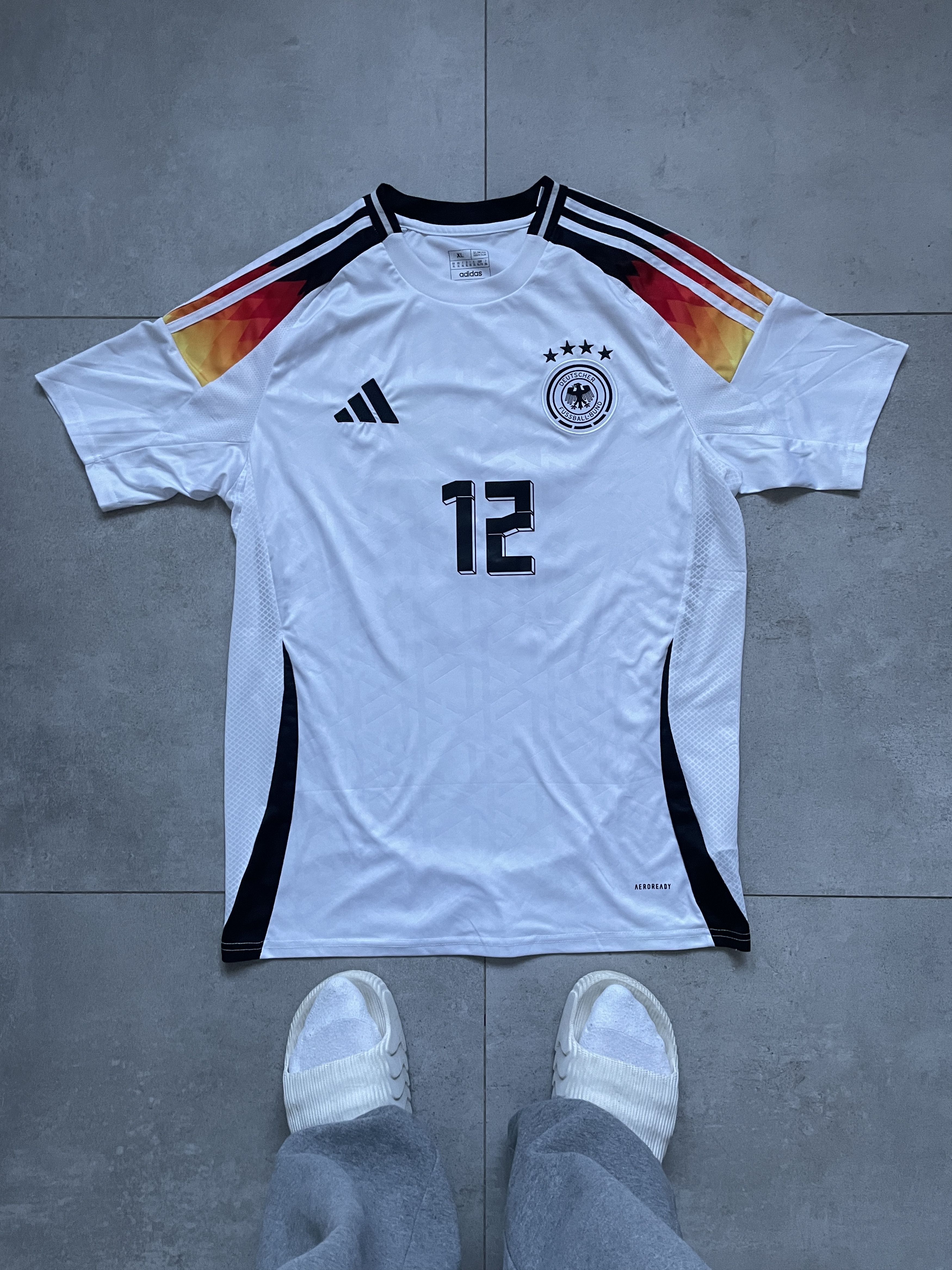 Adidas ADIDAS GERMANY 2024 FOOTBALL KIT SOCCER JERSEY BLOKECORE Size US XL / EU 56 / 4 - 1 Thumbnail