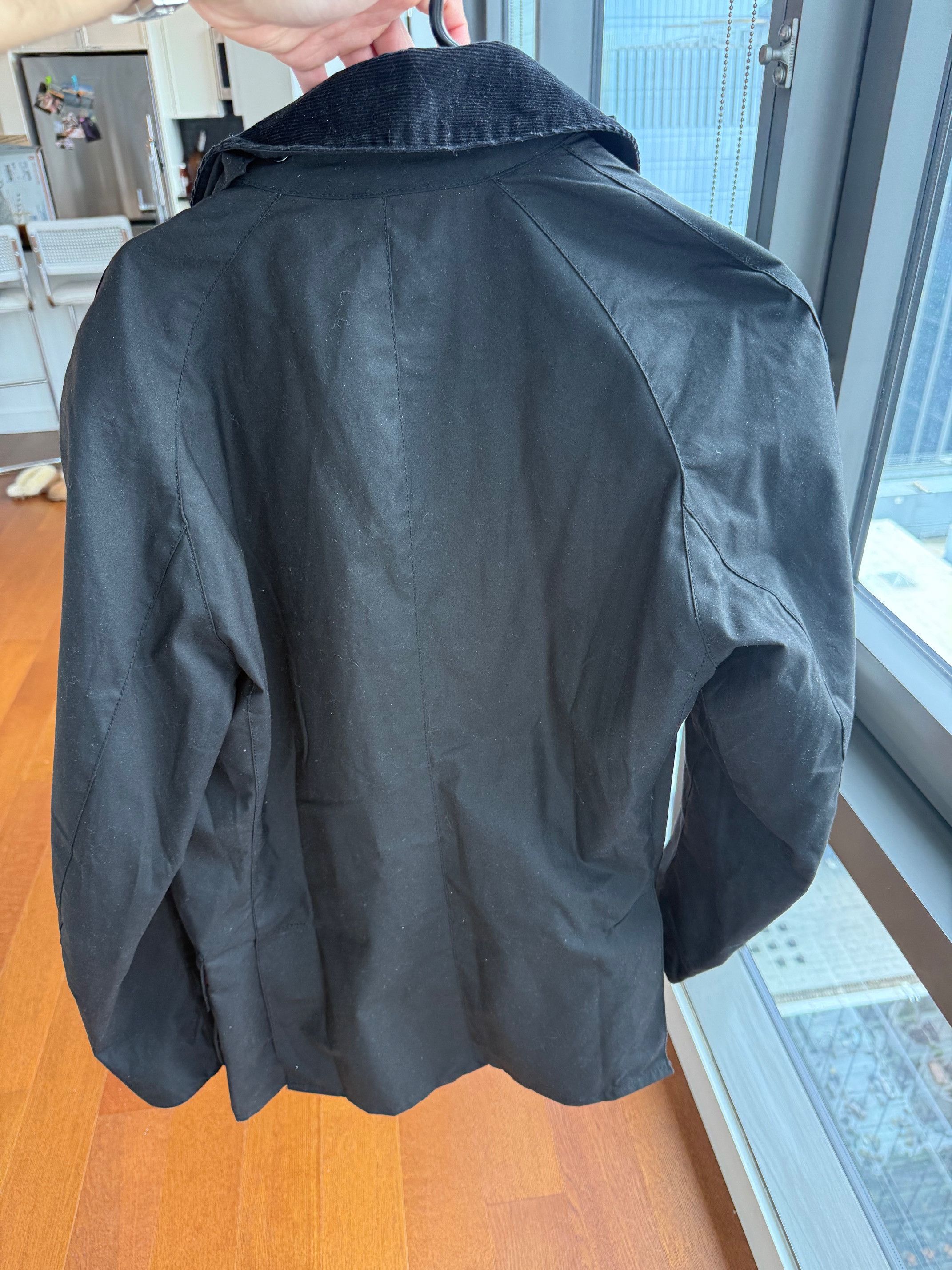 Barbour Barbour Ashby Waxed Jacket - Black - Size Small S Size US S / EU 44-46 / 1 - 6 Thumbnail