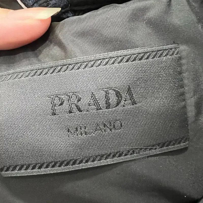 Prada Prada Men's Black Puffer Jacket Size XL. Size US XL / EU 56 / 4 - 3 Thumbnail