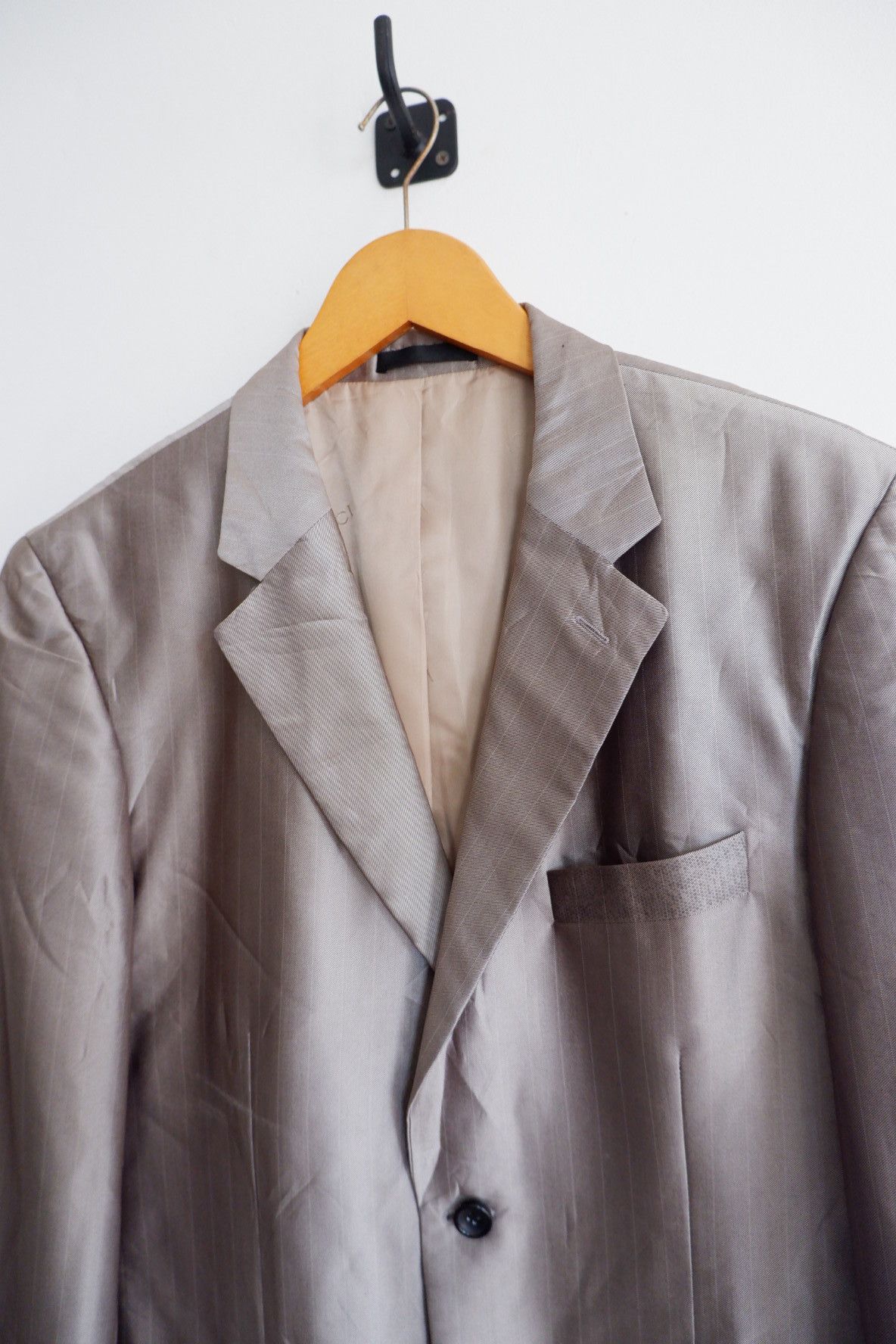 Gucci Vintage Gucci by Tom Ford Shimer Blazer Jacket Size US M / EU 48-50 / 2 - 2 Thumbnail