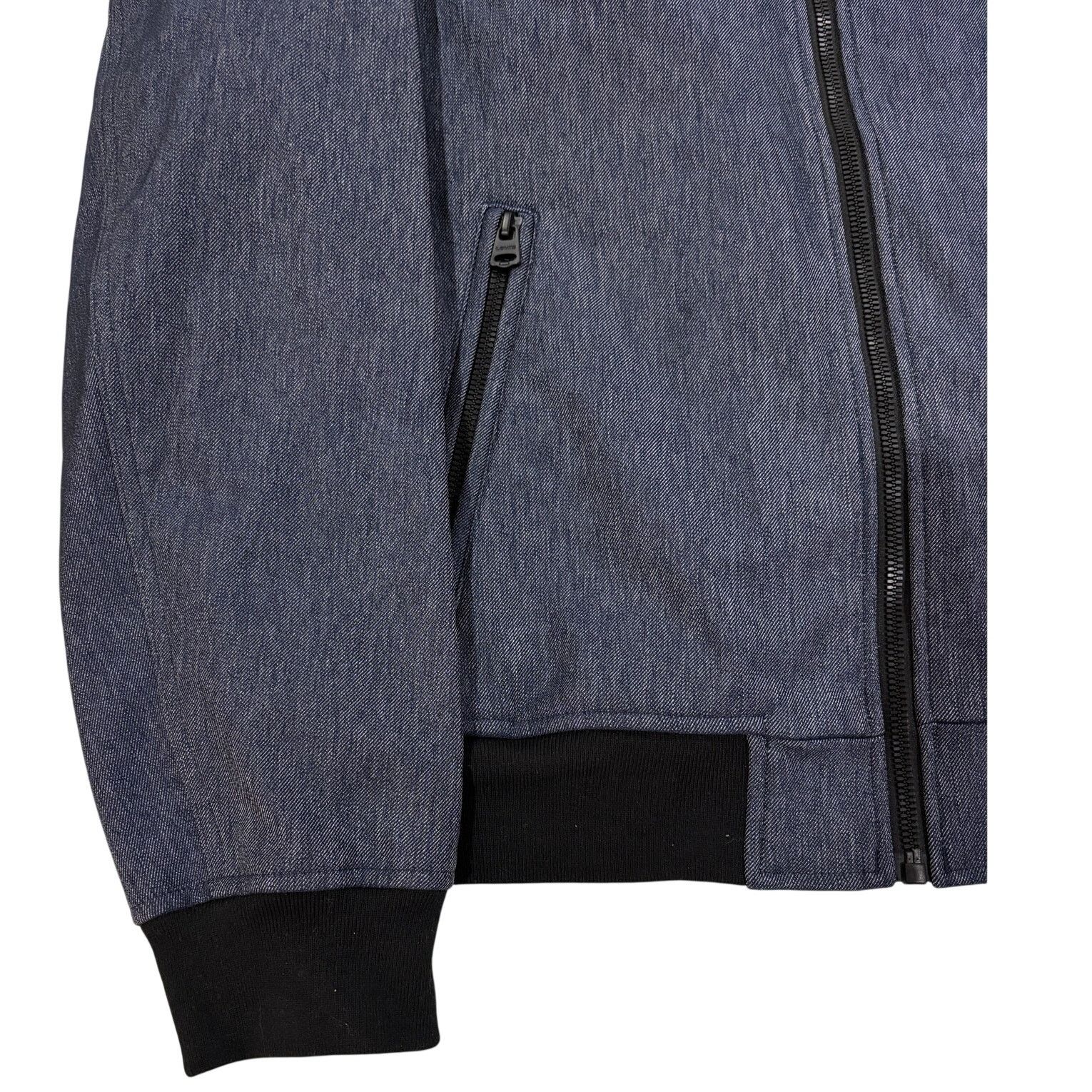 Levi's *R40 LEVI'S Men's Softshell Bomber Jacket Denim Blue Medium Size US M / EU 48-50 / 2 - 6 Thumbnail