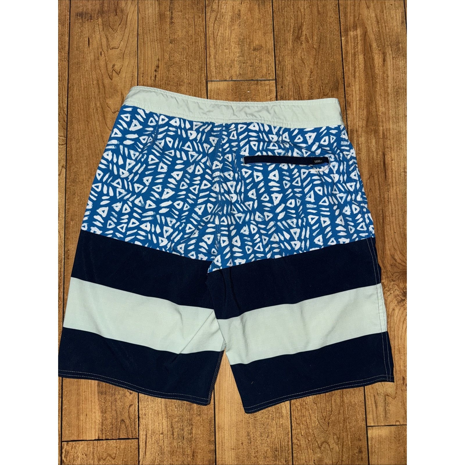 Vans Vans Board Shorts Swim Trunks Size 30 Blue Size US 30 / EU 46 - 6 Thumbnail