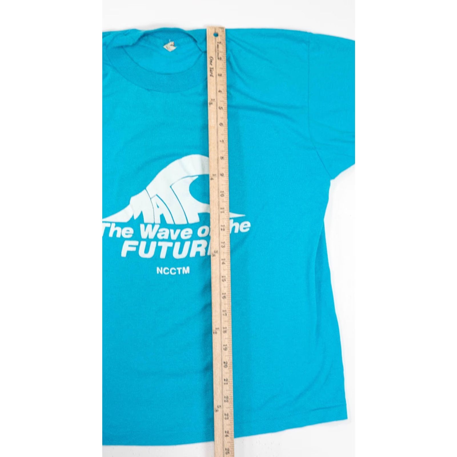 Vintage VINTAGE Screen Stars T-Shirt Men L Blue 80s Math T-Shirt Mathlete Mathematics Brian 80s Confusion Size US L / EU 52-54 / 3 - 7 Thumbnail