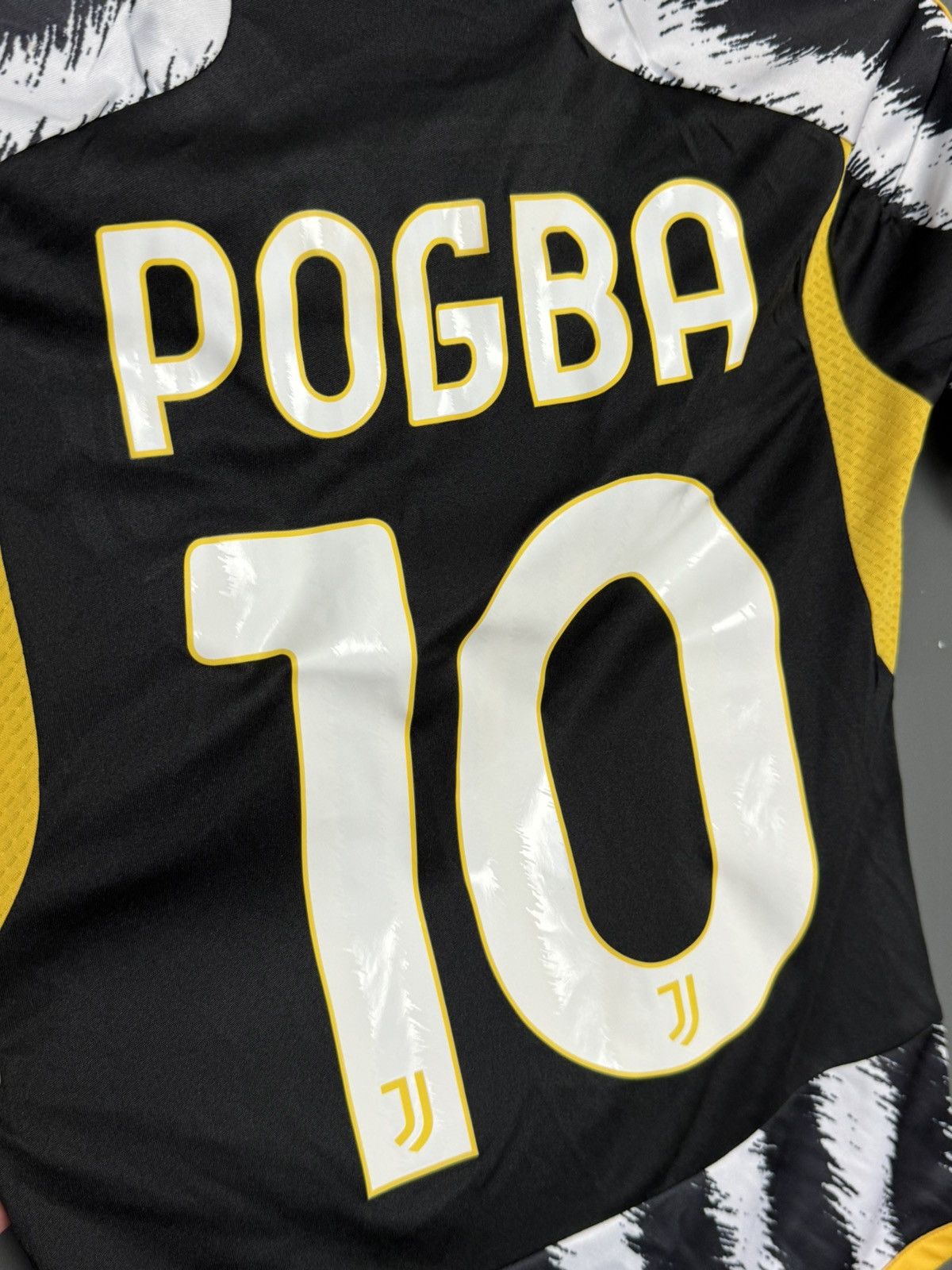 Adidas KIDS Juventus 23/24 Home Pogba Football Jersey T-Shirt Size US XS / EU 42 / 0 - 3 Thumbnail