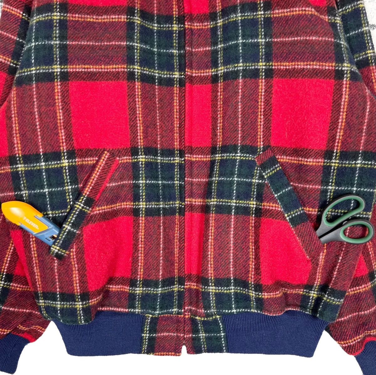 Macbeth Vintage MacBeth Tartan Checkered Zipper Wool Jacket Size US M / EU 48-50 / 2 - 4 Thumbnail