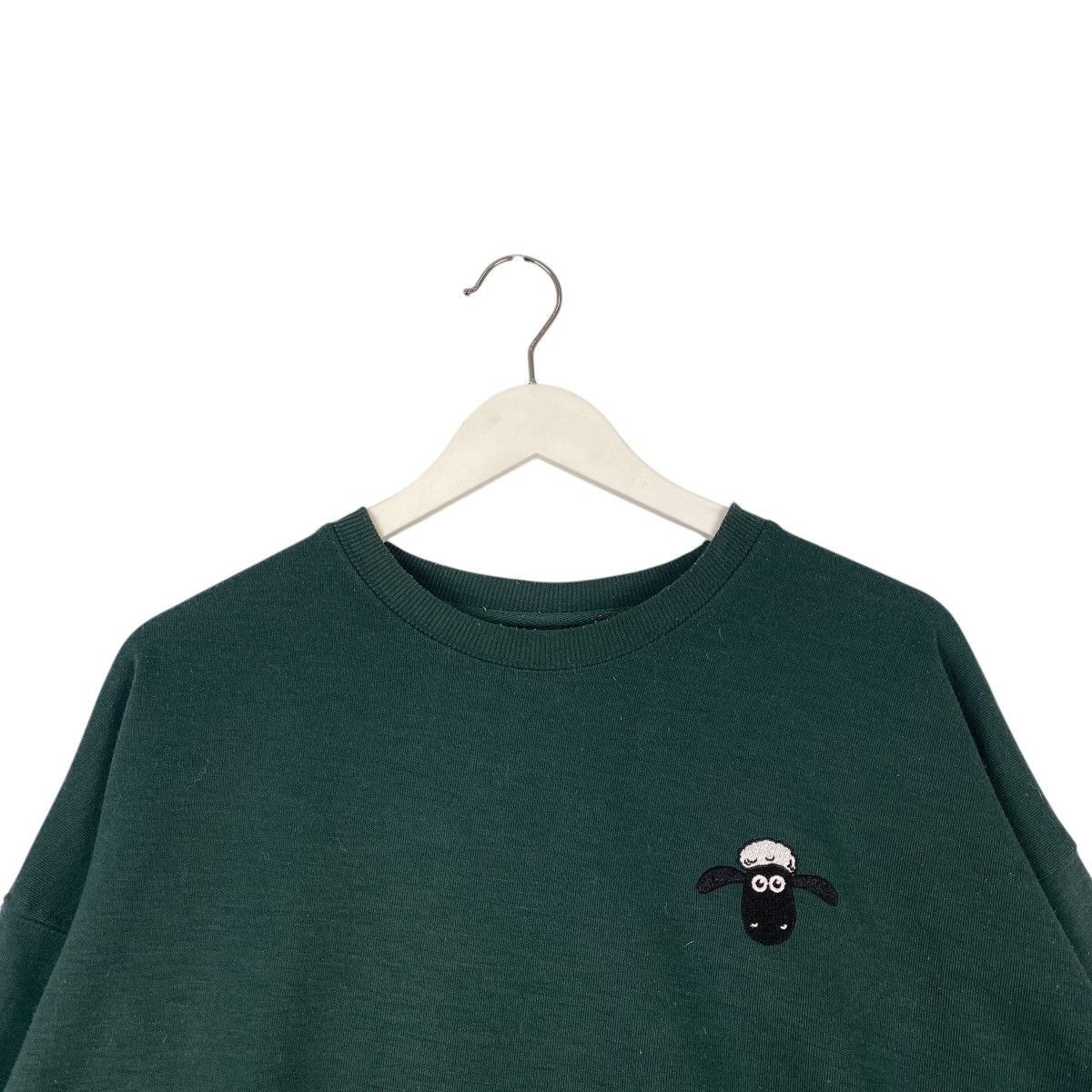 Vintage Vintage Shaun The Sheep Sweatshirt GreenPullover Jumper XL Size XL / US 12-14 / IT 48-50 - 4 Thumbnail