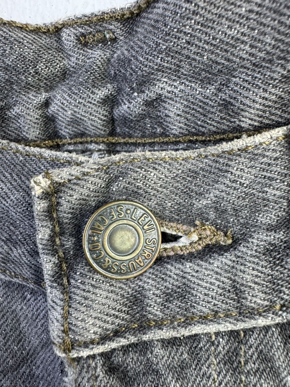 Levi's Vintage 80s Levis 501 Denim Pants Size US 32 / EU 48 - 5 Thumbnail