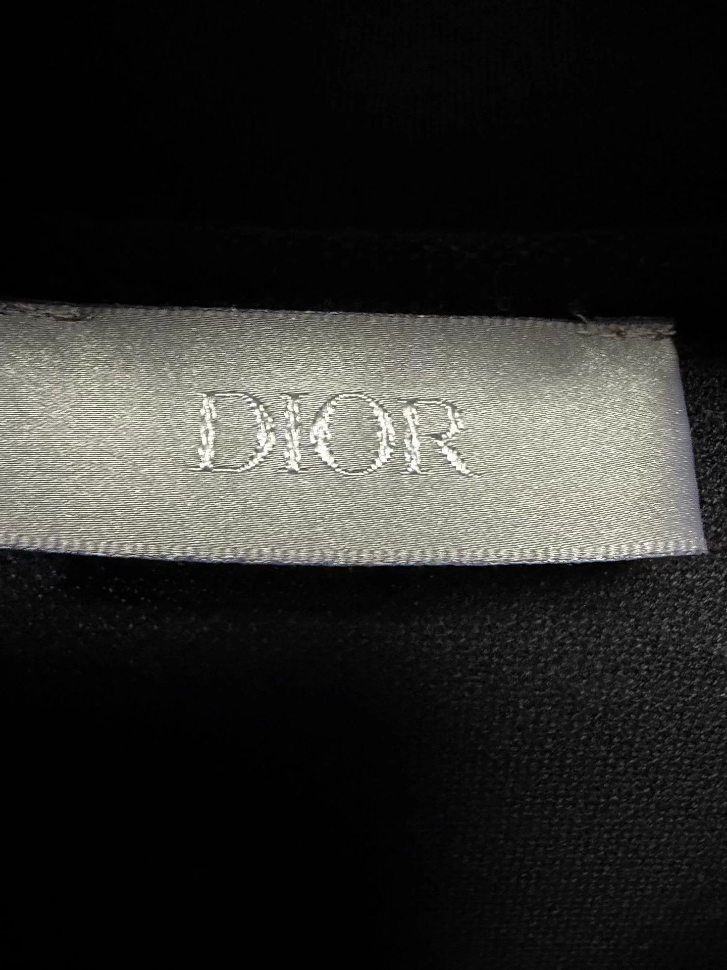 Dior Dior embroidered black Polo shirt M Size US M / EU 48-50 / 2 - 3 Thumbnail