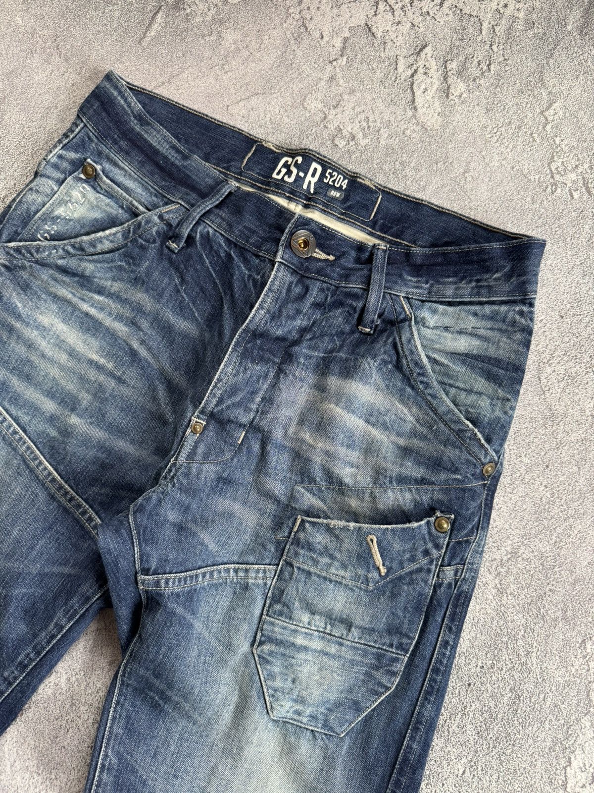 G-Star G star raw 30/30 skiff cargo 3D tapered denim pant trouser Size US 30 / EU 46 - 4 Thumbnail