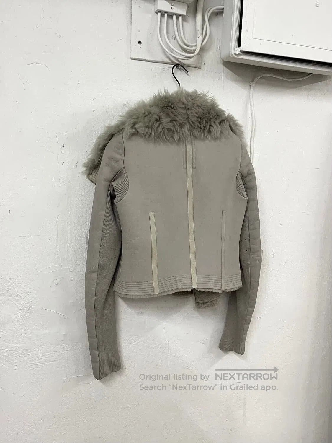 Rick Owens Rick Owens Shearling Leather Jacket. Size US M / EU 48-50 / 2 - 5 Thumbnail