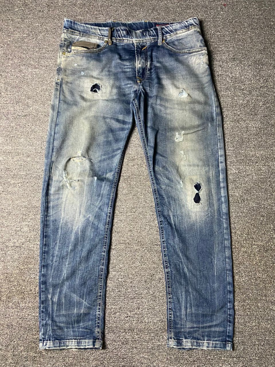 Diesel Vintage DIESEL DENIM + SWEATPANTS (139) Size US 35 - 1 Thumbnail