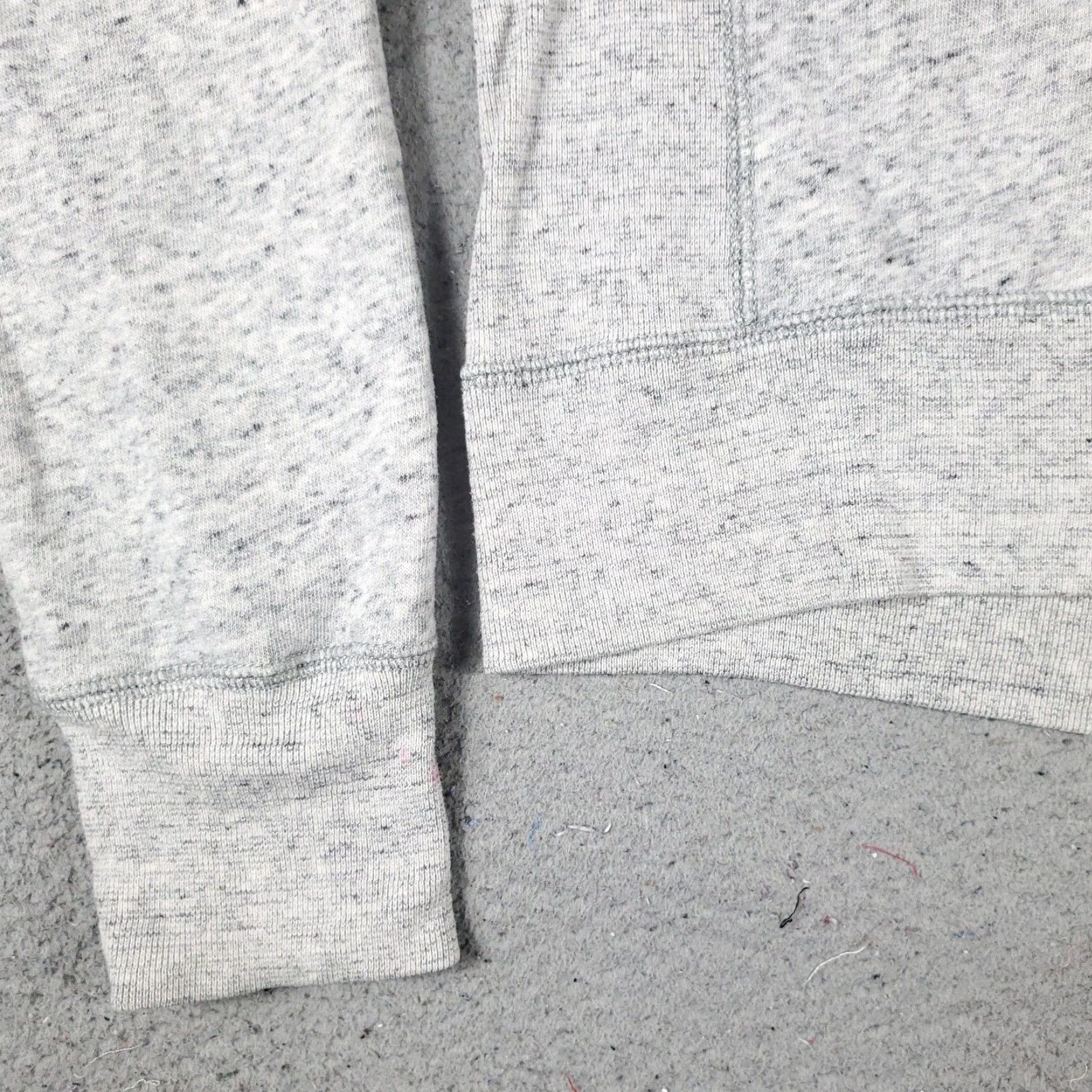 Abercrombie & Fitch Abercrombie & Fitch Women's XL Gray Pullover Sweatshirt - Long Sleeve Crew Neck Activewear Size XL / US 12-14 / IT 48-50 - 3 Thumbnail