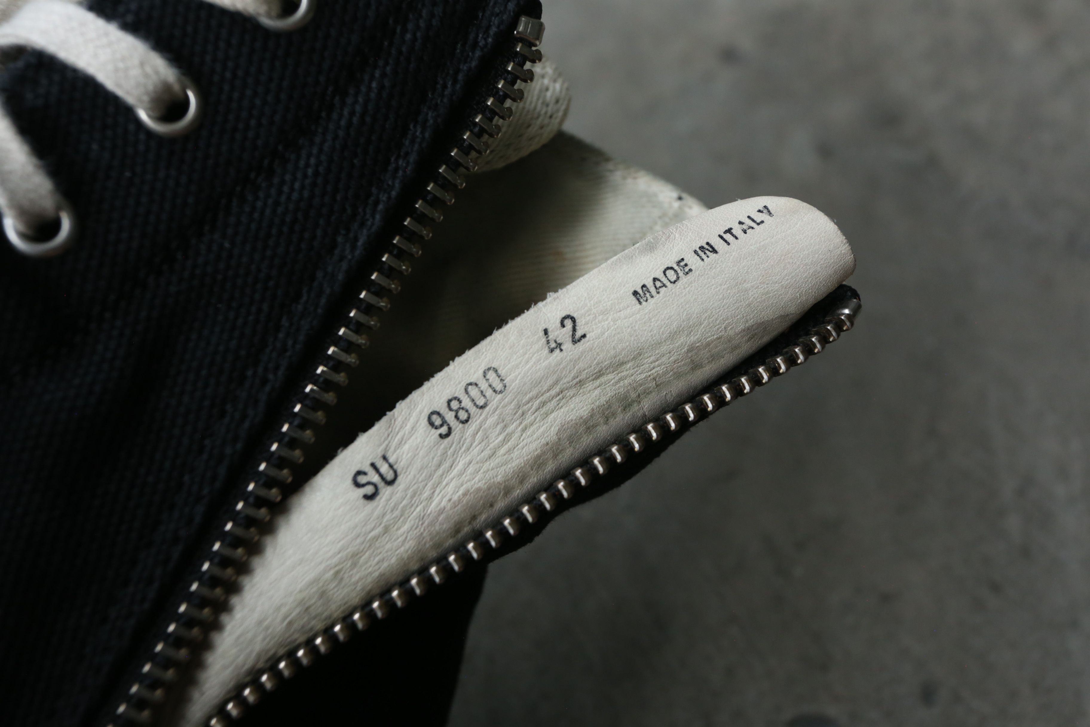 Rick Owens Drkshdw Rick Owens DRKSHDW - Ramones Hi Size US 9 / EU 42 - 8 Thumbnail