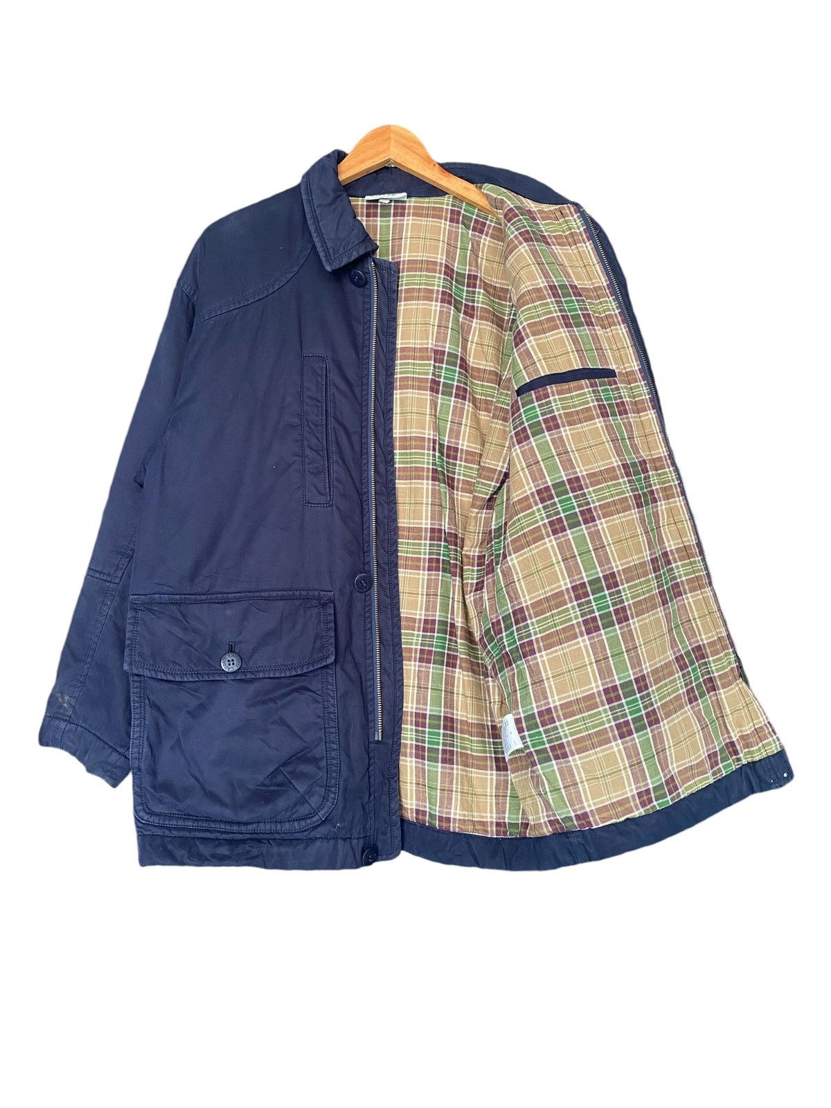 Lacoste Dark Blue LACOSTE Double Lining Jacket Size US L / EU 52-54 / 3 - 11 Thumbnail