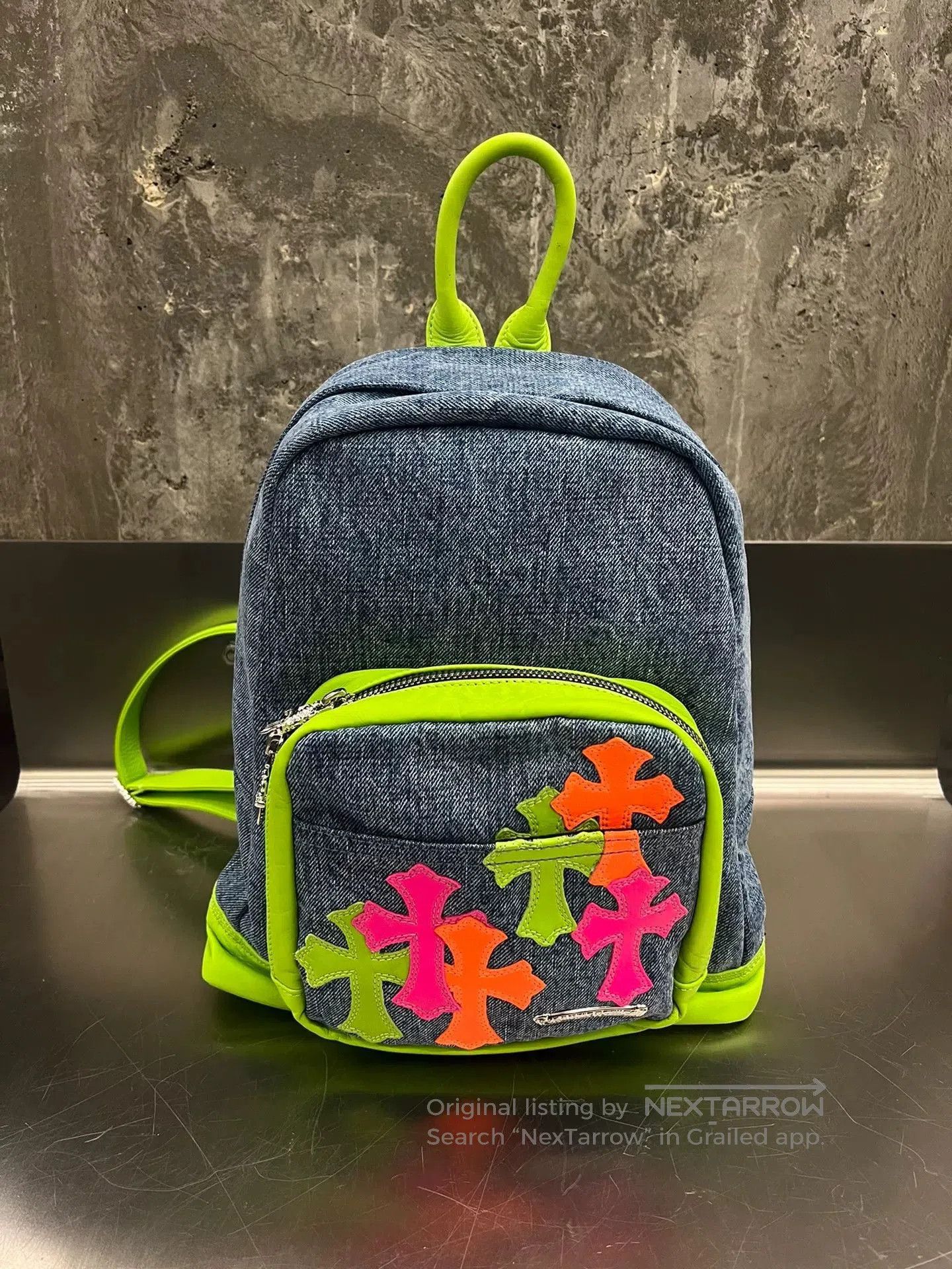 Chrome Hearts ChromeHearts Miami Limited Denim Backpack. Size ONE SIZE - 1 Thumbnail