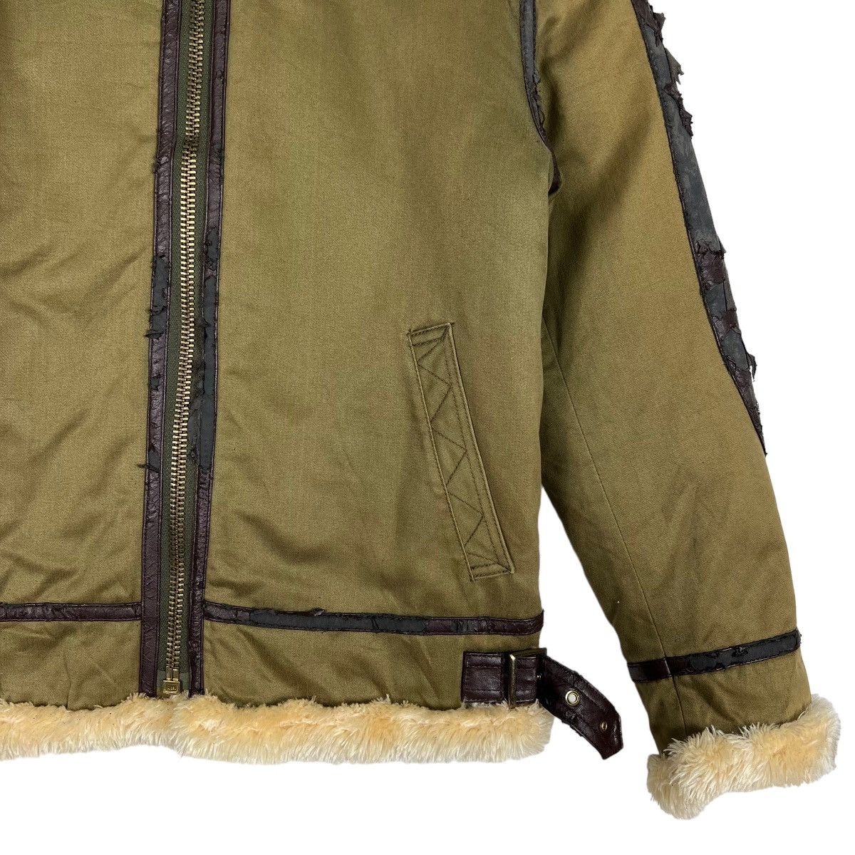 Japanese Brand 🔥 HOUSTON FAUX FUR LINING DECK JACKET Size US M / EU 48-50 / 2 - 5 Thumbnail