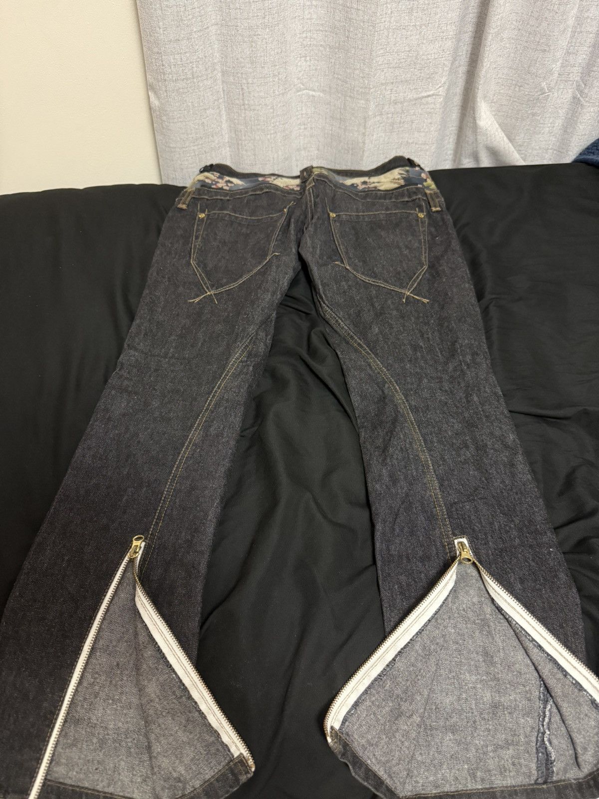 If Six Was Nine 00 PPFM Archive Gimmick Zip Denim Pants Size US 32 / EU 48 - 11 Thumbnail