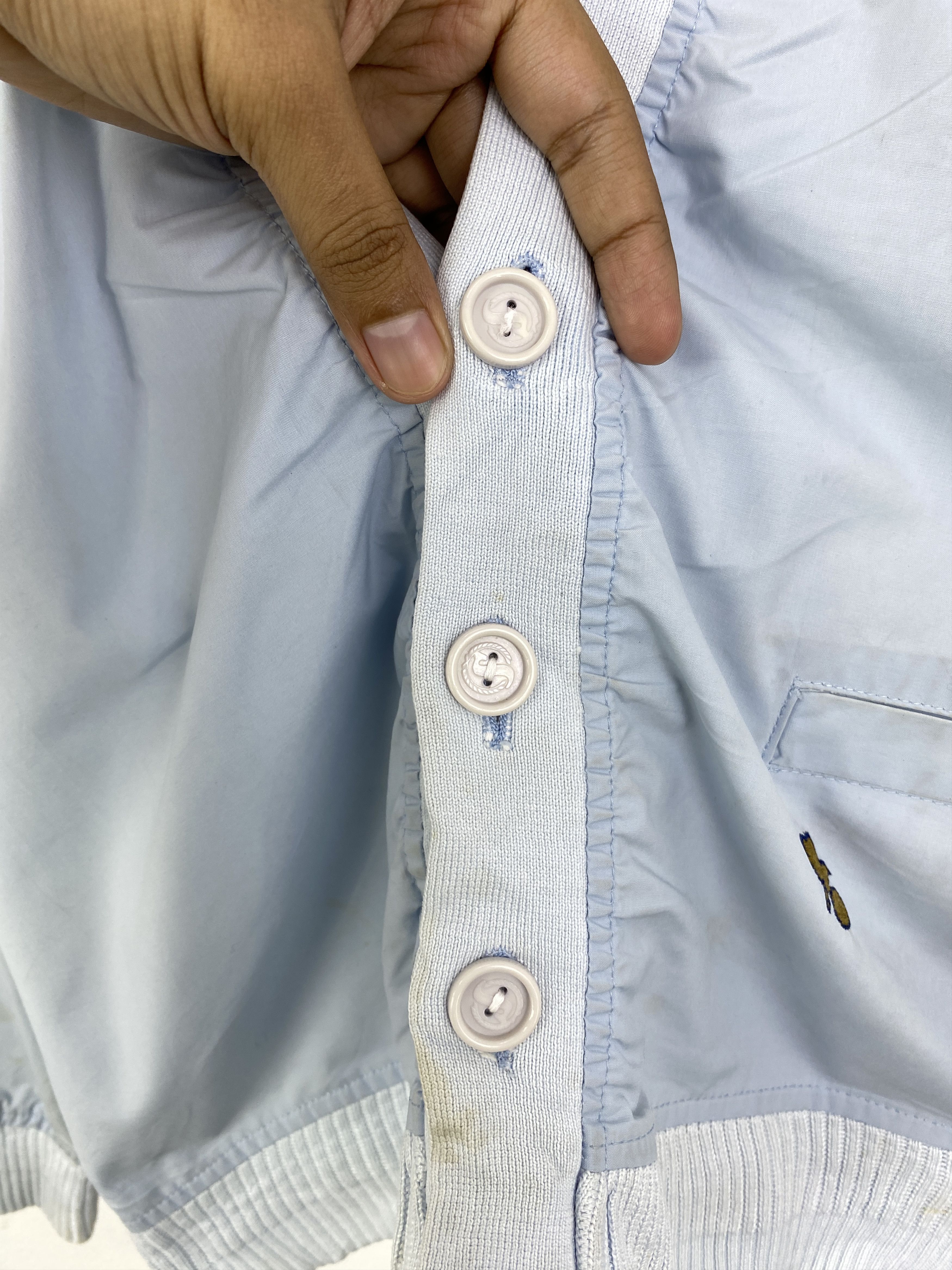 Spalding Vintage Spalding Light Button Up Jacket JA0197 Size US L / EU 52-54 / 3 - 8 Thumbnail