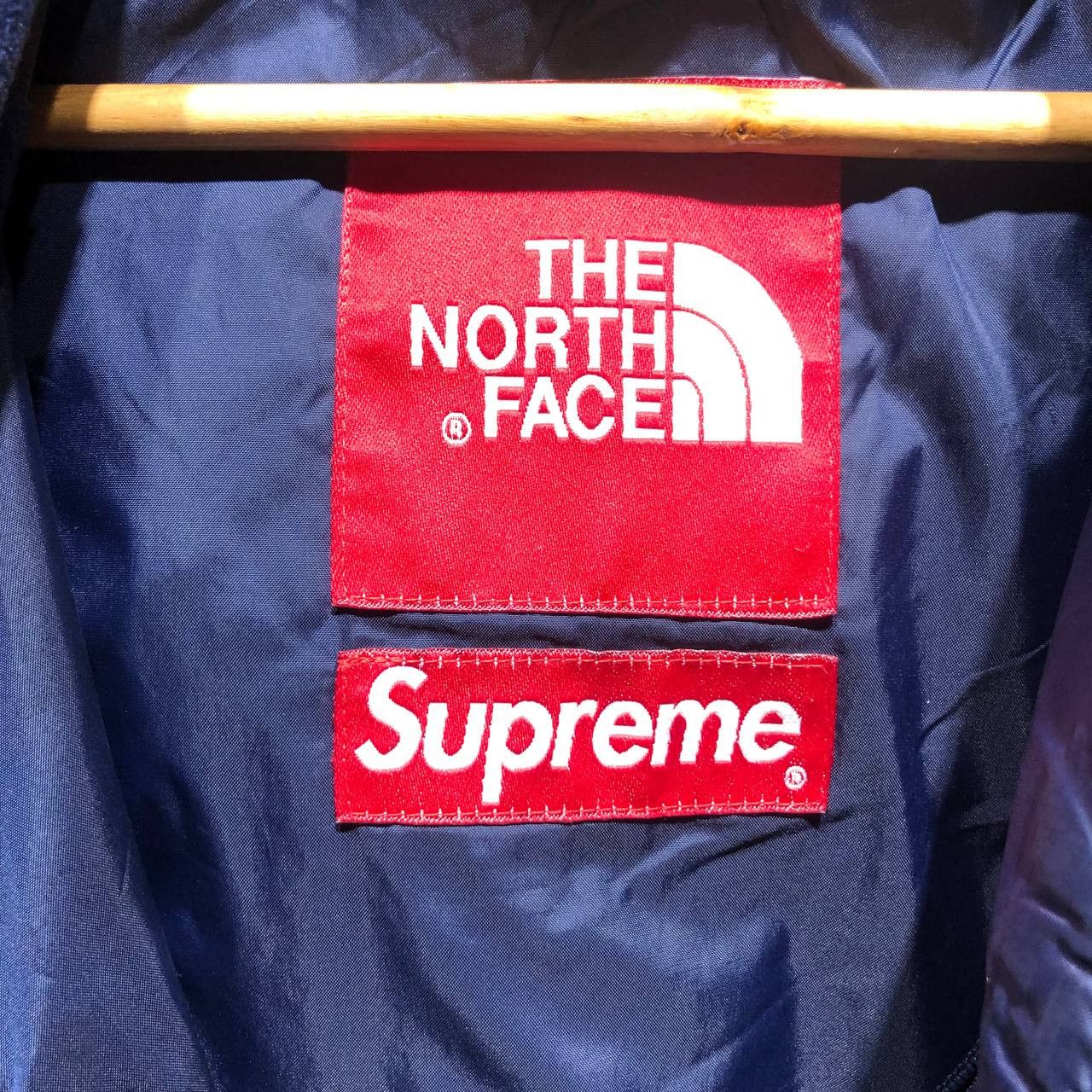 Supreme × The North Face Supreme X The North Face Dot Shot denim parka jacket Size US L / EU 52-54 / 3 - 10 Thumbnail