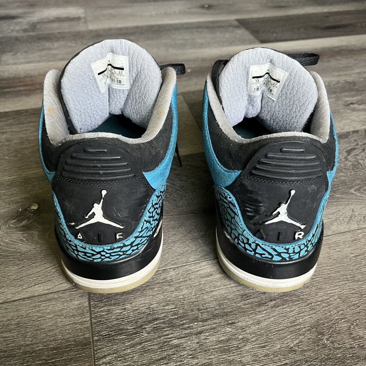 Jordan Brand Air Jordan 3 Retro Powder Blue Mens Shoes 136064-406 Size 13 Size US 13 / EU 46 - 4 Thumbnail