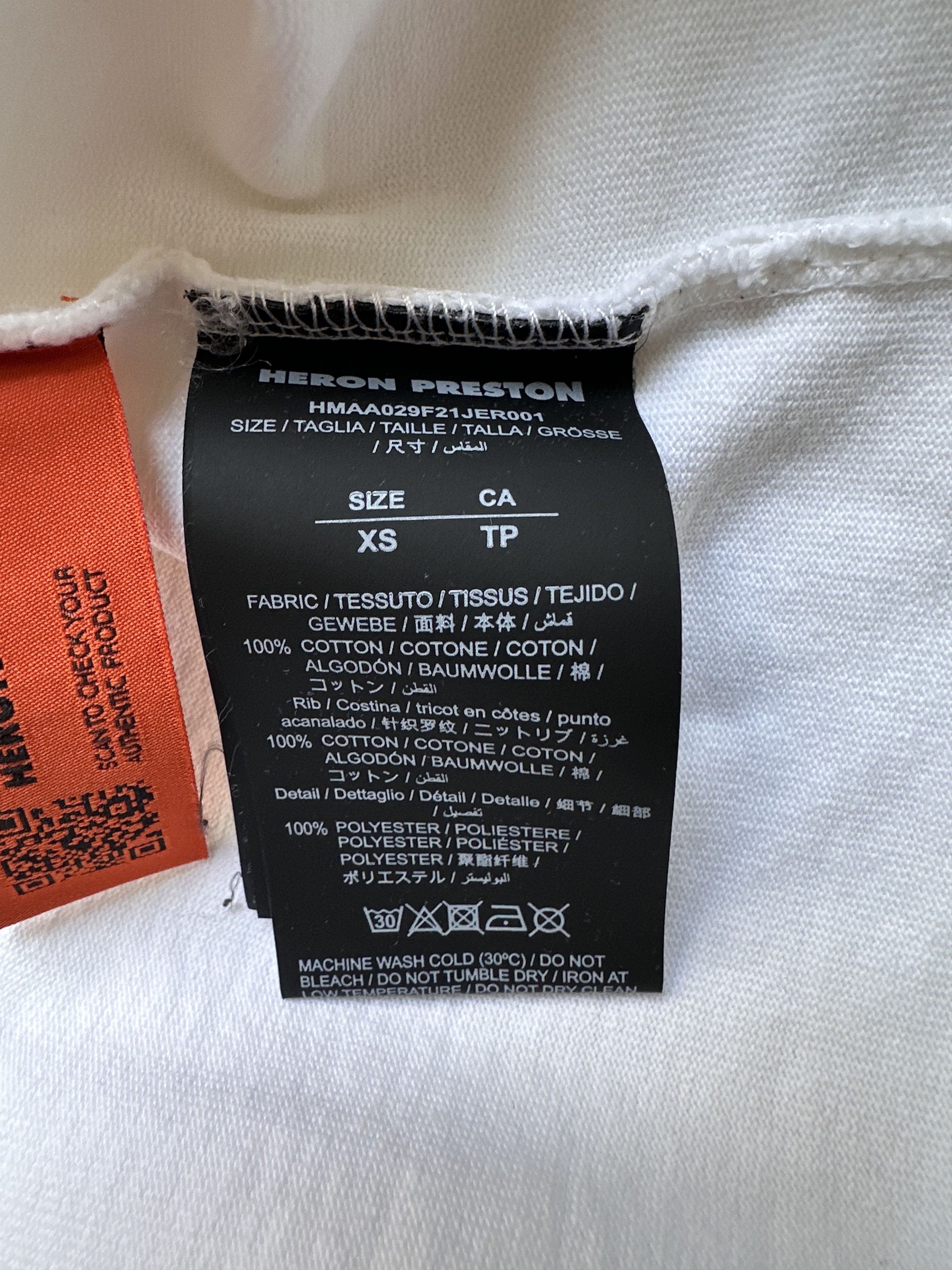Heron Preston Heron Preston t shirt Size US S / EU 44-46 / 1 - 10 Thumbnail