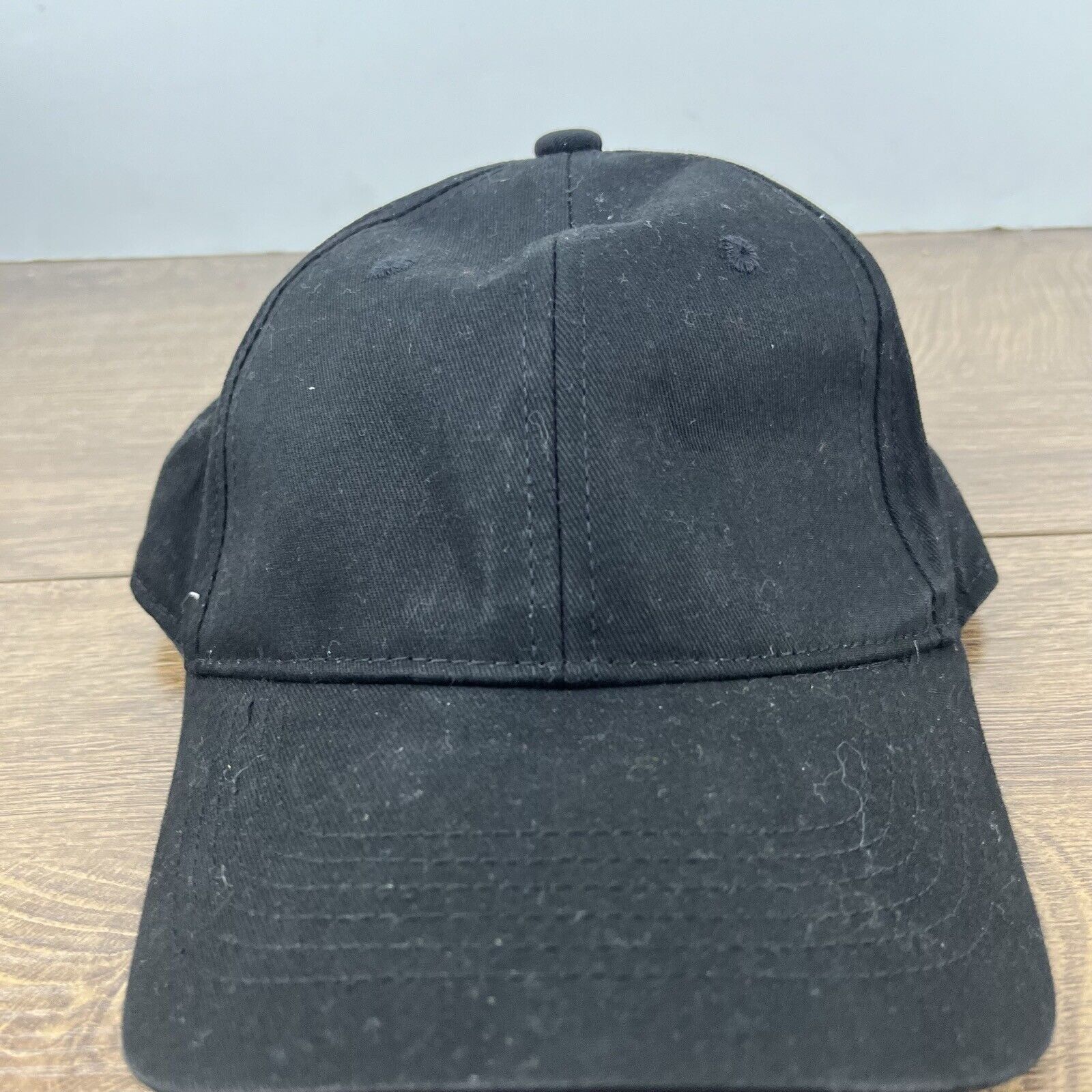 Other Black Baseball Cap Hat Black Cap Hat Adjustable Hat Black Ad Size ONE SIZE - 5 Thumbnail