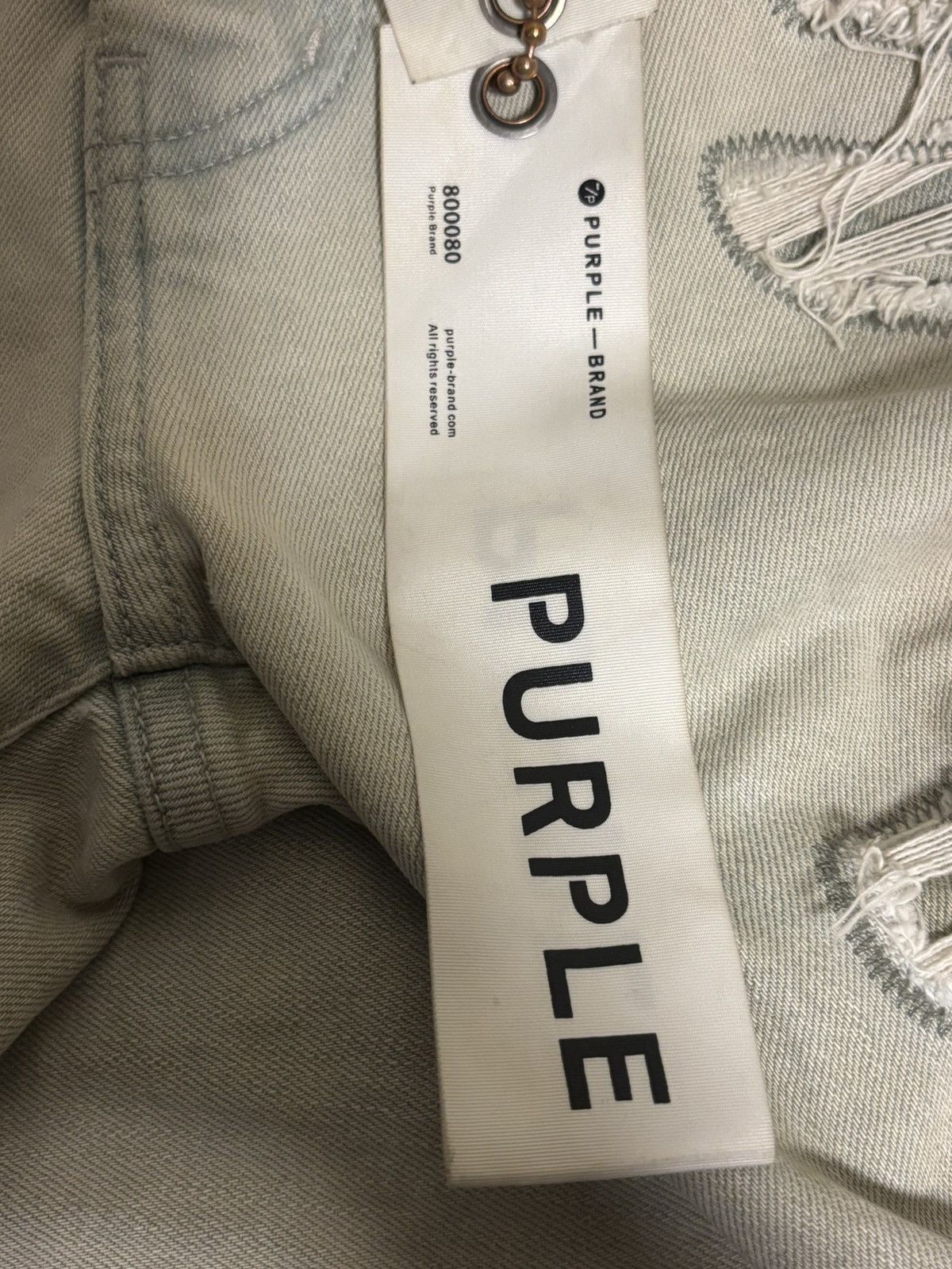 Purple Brand Light gray purple brand jeans Size US 32 / EU 48 - 11 Thumbnail