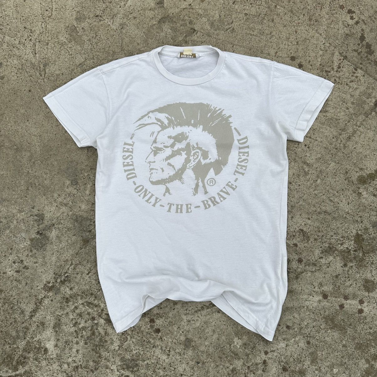 Diesel × Vintage Vintage Diesel T-shirts Big Logo Hype Distressed Size S / US 4 / IT 40 - 1 Thumbnail