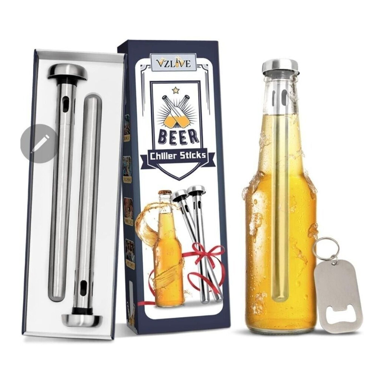& Other Stories Beer Chiller Sticks for Bottles, Christmas Gifts for Him Size ONE SIZE - 1 Thumbnail