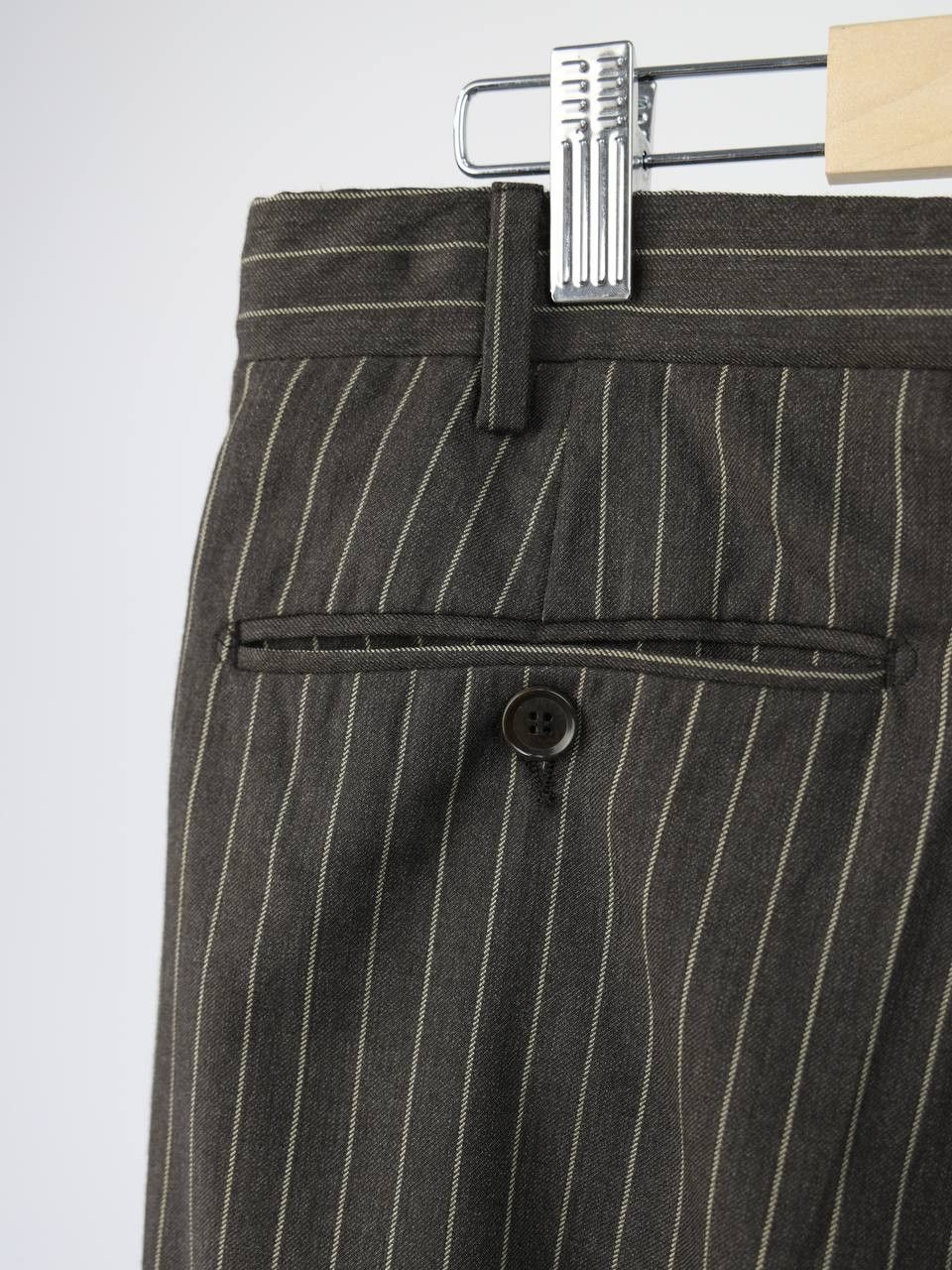 Pal Zileri PAL ZILERI Striped wool pants Size US 36 / EU 52 - 6 Thumbnail