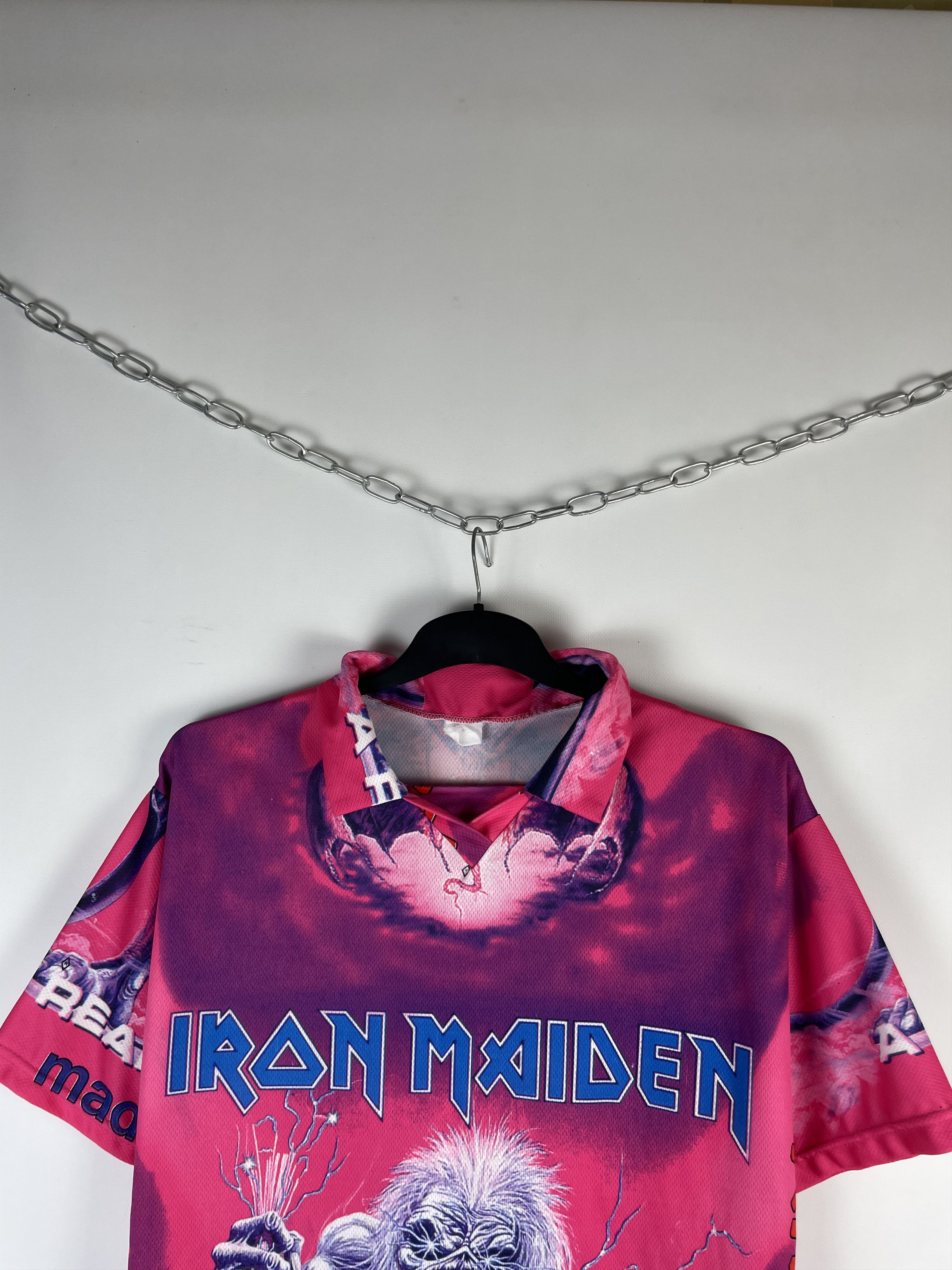 Band Tees Iron Maiden 90s vintage made in Japan tour t-shirt Size US XL / EU 56 / 4 - 3 Thumbnail