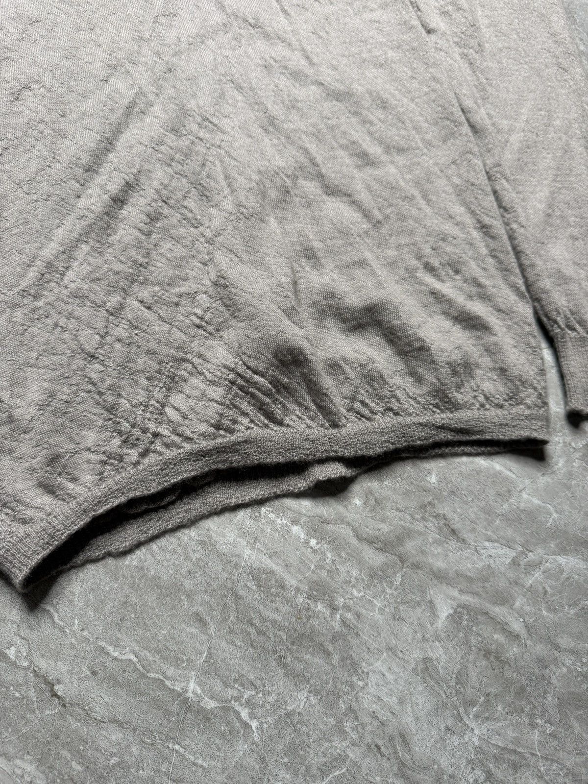 Rick Owens Rick Owens Glitter F/W17 Cashmere Oversized Sweater Textured Size US XS / EU 42 / 0 - 3 Thumbnail