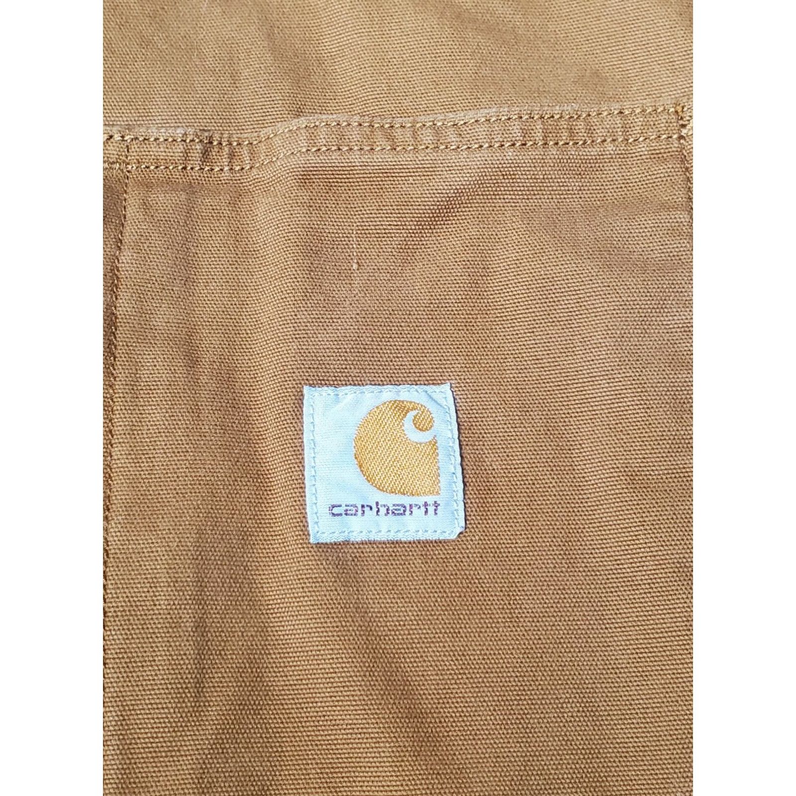 Carhartt Carhartt Rugged Flex Rigby Shirt Jac Fleece-Lined Canvas Relaxed XL Mens Carhartt Brown 213 Size US XL / EU 56 / 4 - 4 Thumbnail