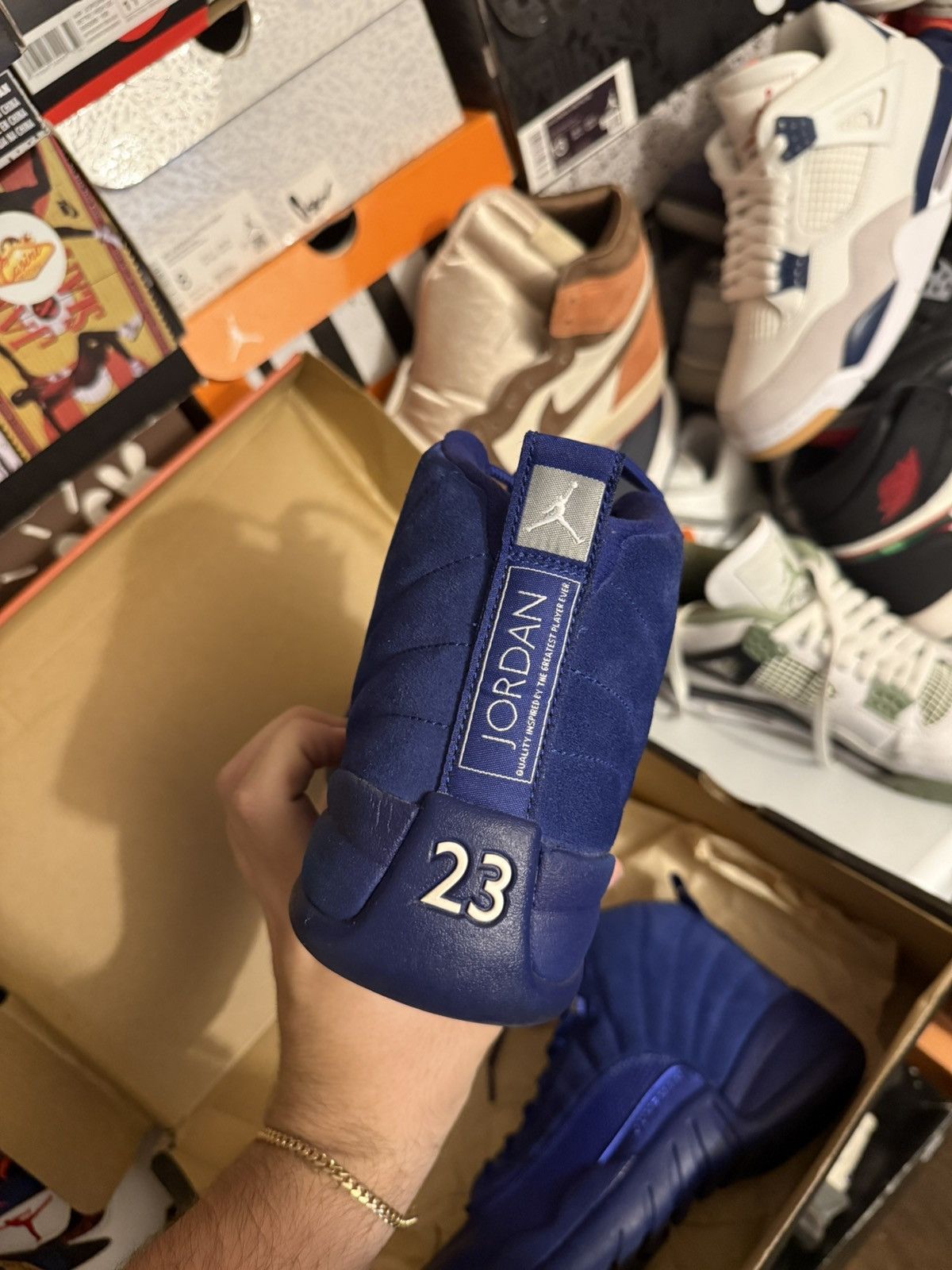 Jordan Brand Royal blue 12s sz 8 Size US 8 / EU 41 - 3 Thumbnail