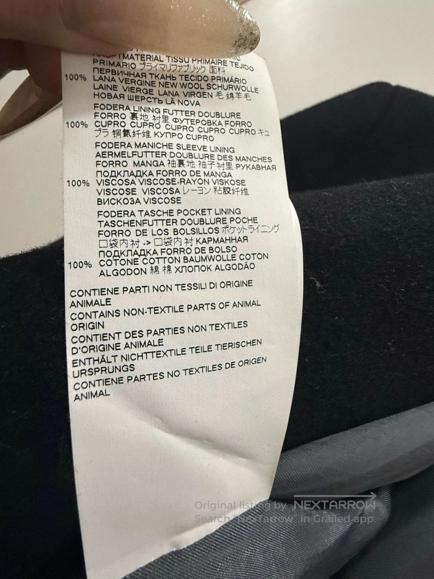 Maison Margiela Maison Margiela Black Wool Coat. Size US XXS / EU 40 - 6 Thumbnail