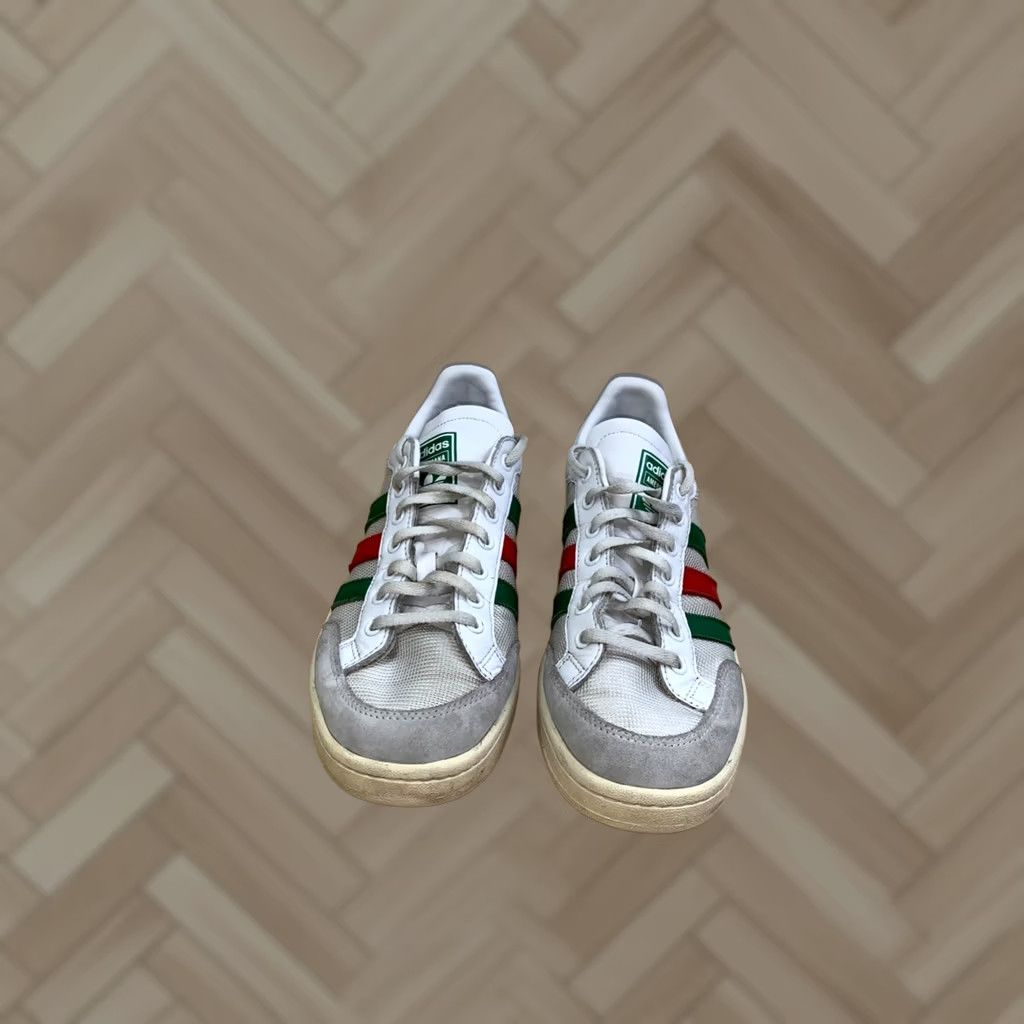 Adidas Adidas Americana White Green Scarlet Men US 10.5 UK 10 Sneaker Low Top Rubber Sole Casual Athletic Shoes Size US 11 / EU 44 - 1 Thumbnail
