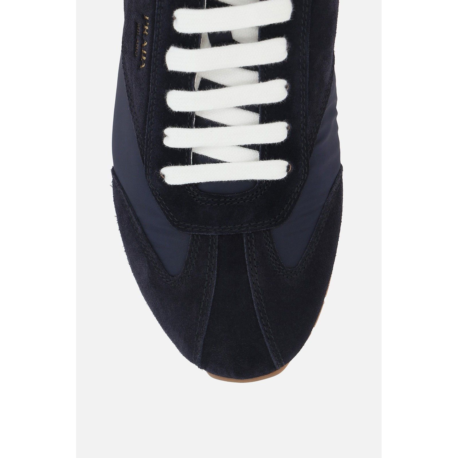 Prada PRADA Blue Re-Nylon/Suede Sneakers New & Authentic (Men's si Size US 8.5 / EU 41-42 - 5 Thumbnail
