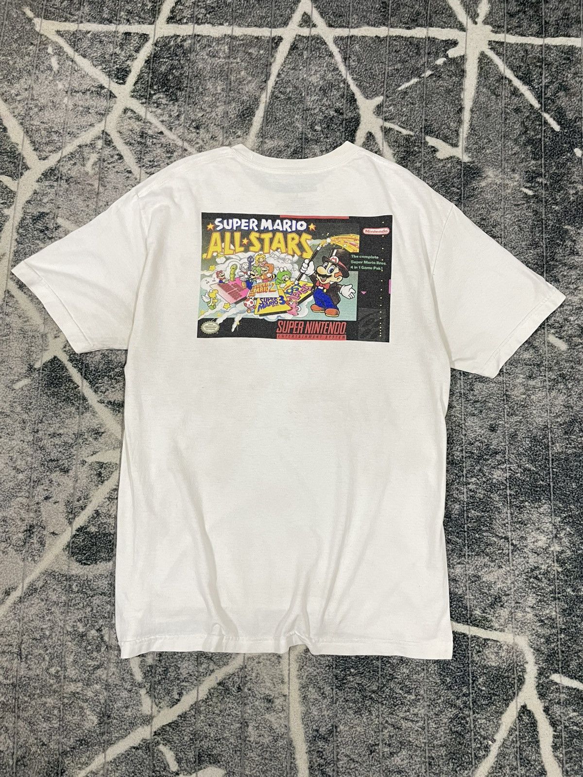Nintendo SUPER MARIO ALL STARS NINTENDO 2018 TEE Size US XL / EU 56 / 4 - 5 Thumbnail