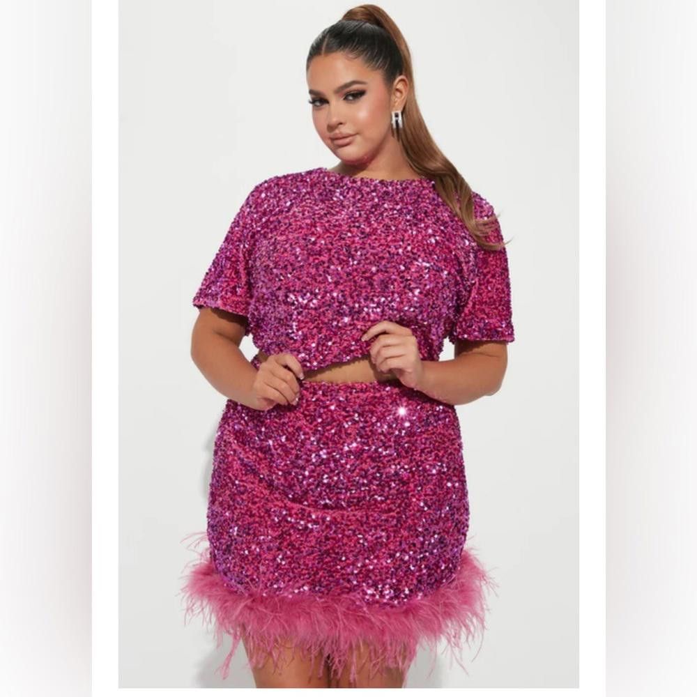 Fashion Nova Fashion nova NWTS sequin night out set Size XL / US 12-14 / IT 48-50 - 1 Thumbnail