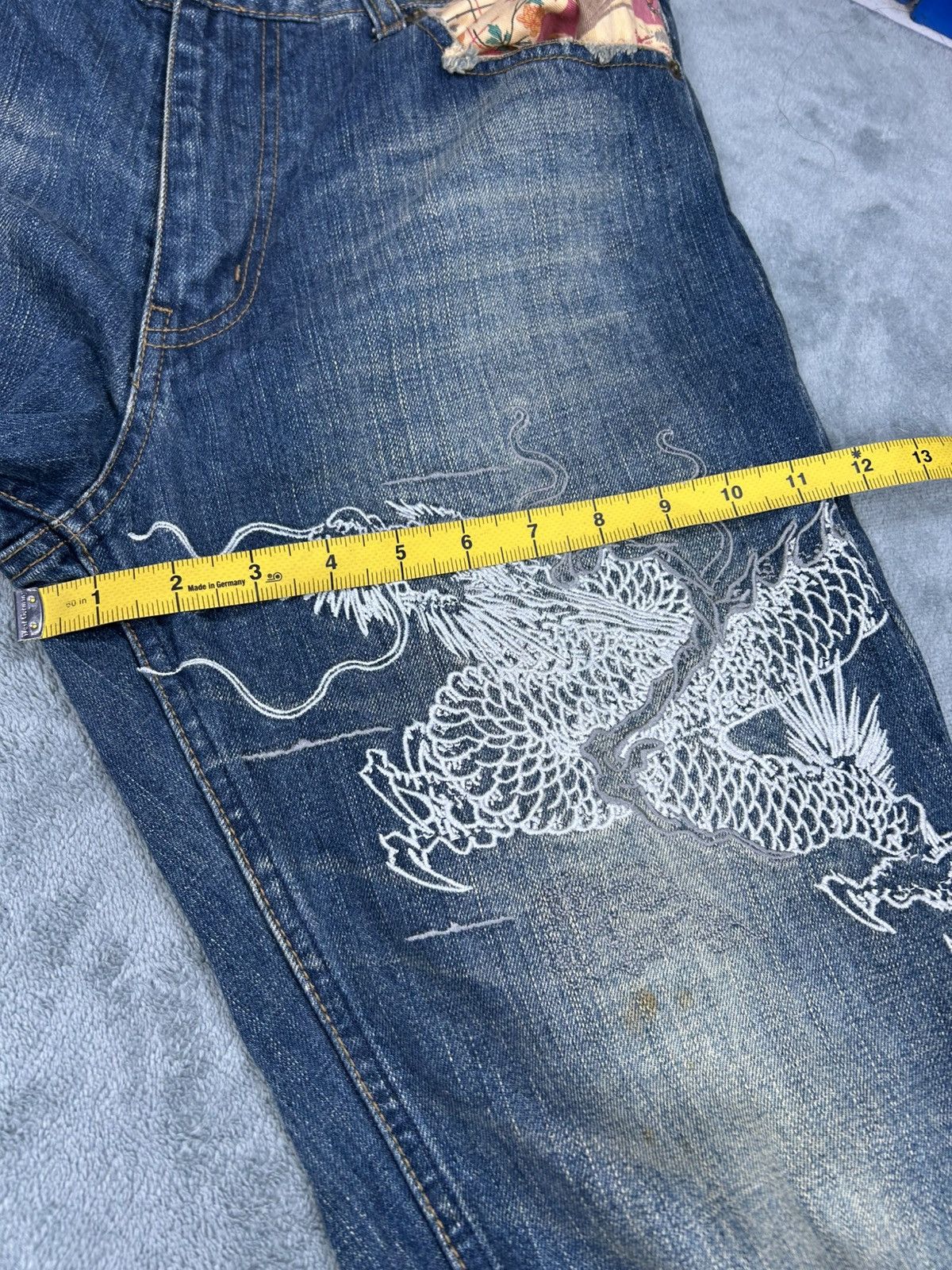 Karakuri Tamashii Karakuri Tamashi Motif dragon x tiger Jeans Size US 30 / EU 46 - 11 Thumbnail