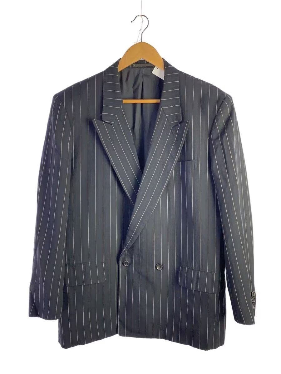 Comme des Garcons Homme 80's Striped Wool Jacket Size US M / EU 48-50 / 2 - 1 Thumbnail