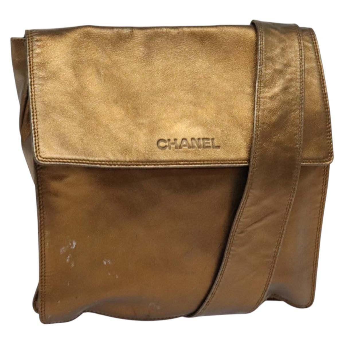 Chanel CHANEL Shoulder Bag Leather Brown Gold CC Size ONE SIZE - 1 Thumbnail