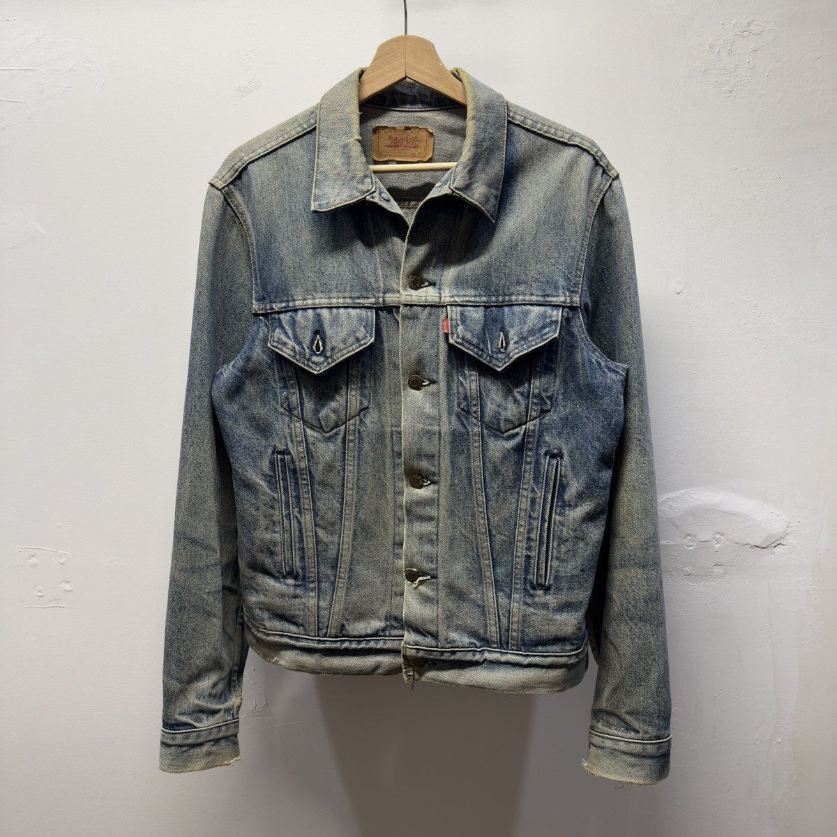 Levi's 80s Levi's Faded Distressed Jacket ERD Grunge Hedi Chrome Size US L / EU 52-54 / 3 - 17 Thumbnail