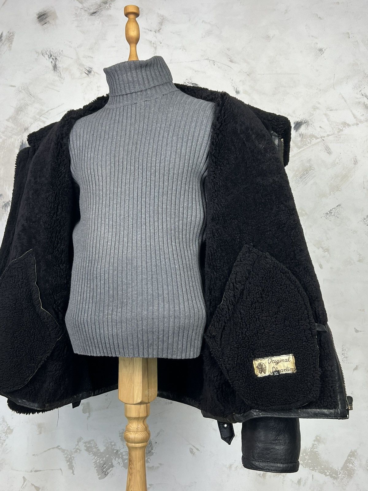 Vintage Vintage Original Shearling Jacket Sheepskin Coat Size XL Size US XL / EU 56 / 4 - 9 Thumbnail