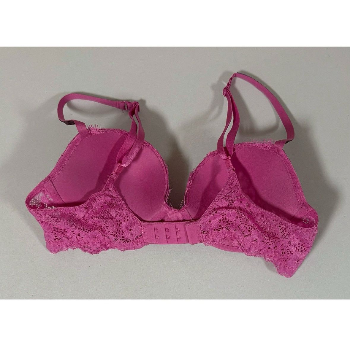 Victoria's Secret Magenta Diamond Dream Angels Push-Up Bra Lingerie Size 34B 💕 Size ONE SIZE - 4 Thumbnail