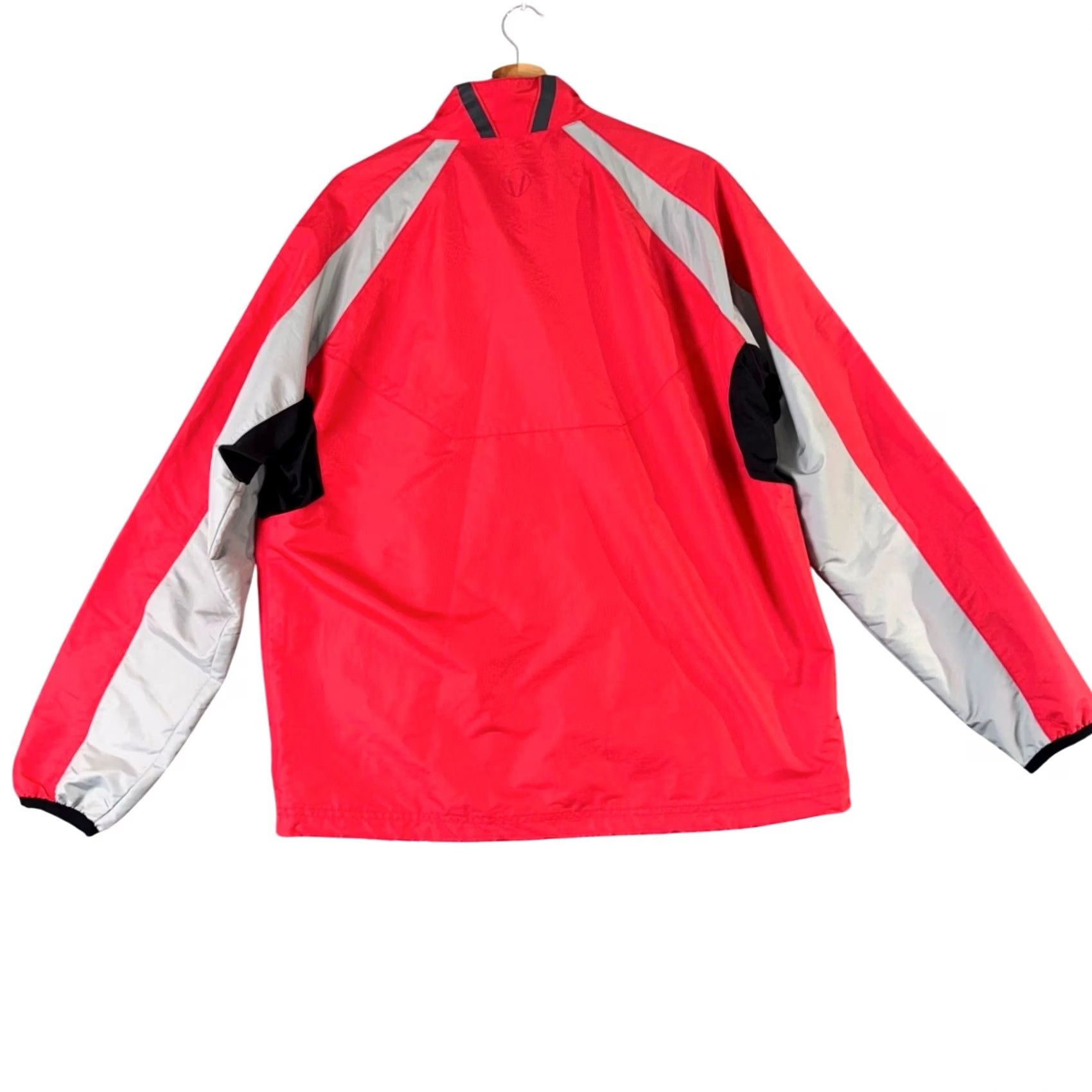 Vintage Sunice Lightweight Windbreaker Jacket Mens L Red Full Zip Golf Active Size US L / EU 52-54 / 3 - 2 Thumbnail